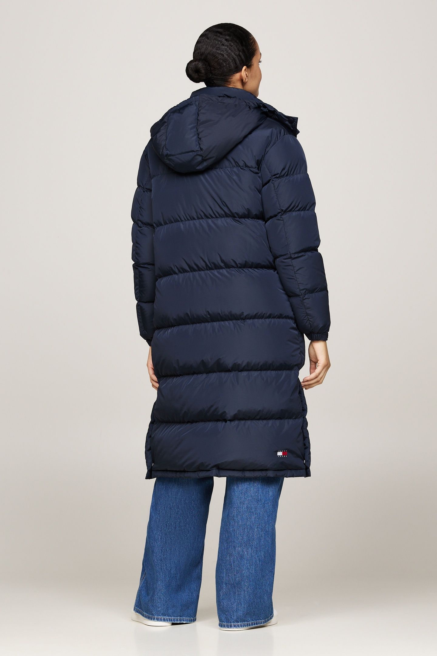 ALASKA LONG PUFFER COAT BLUE 5