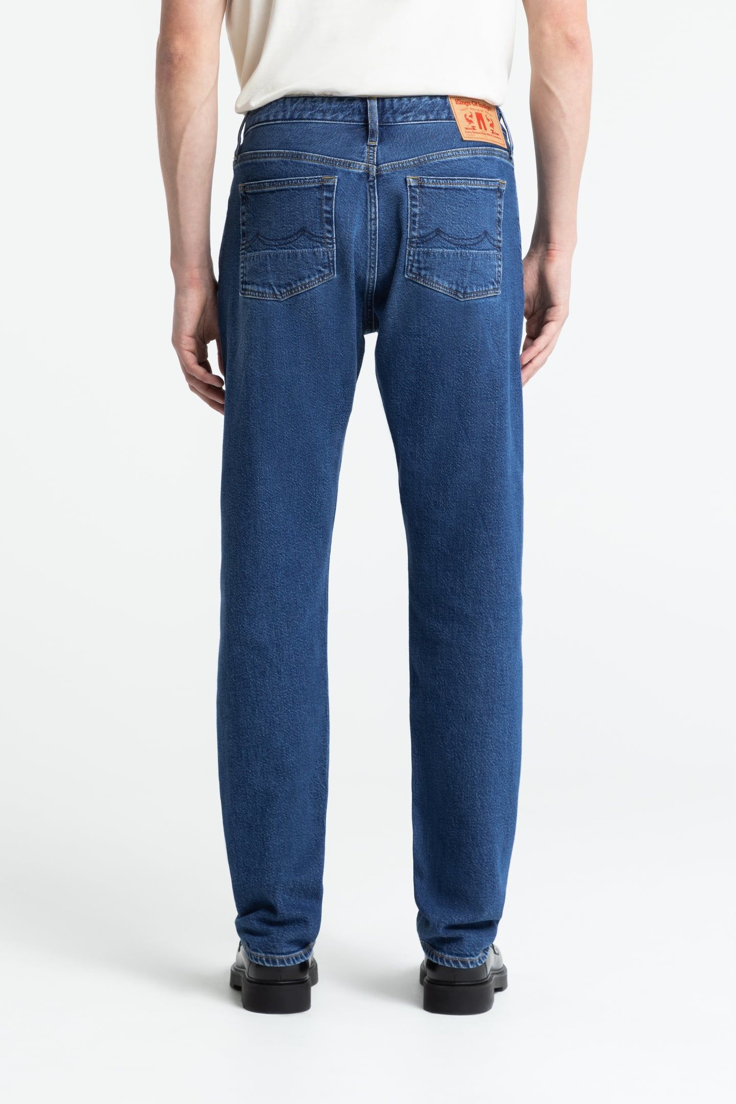 ADDO JEANS COTTON FLEX MID BLUE 2