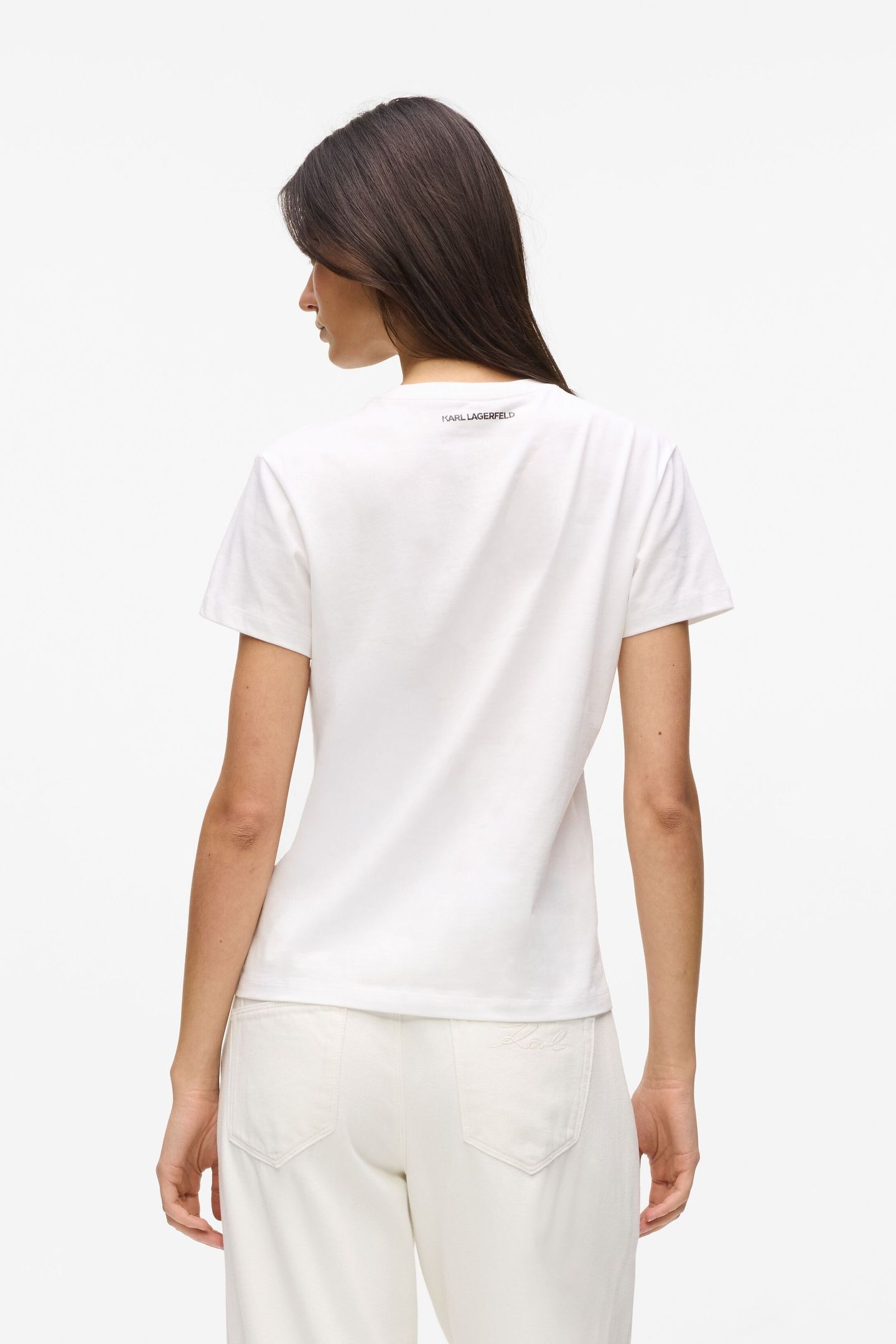 RSG GLITTER PETITE T-SHIRT WHITE 2