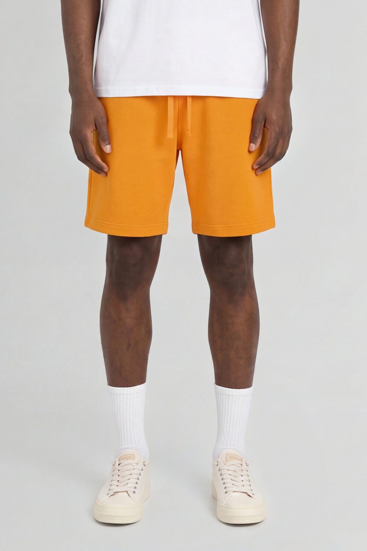 SWEAT SHORT ORANGE BLAZE 1