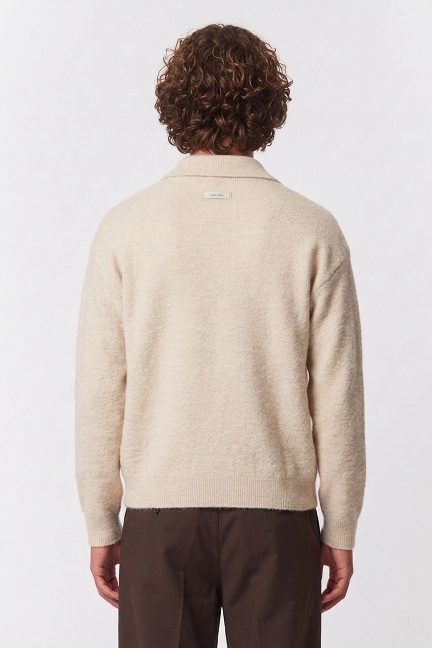 LS BRUSHED ALPACA JUMPER PELICAN 2