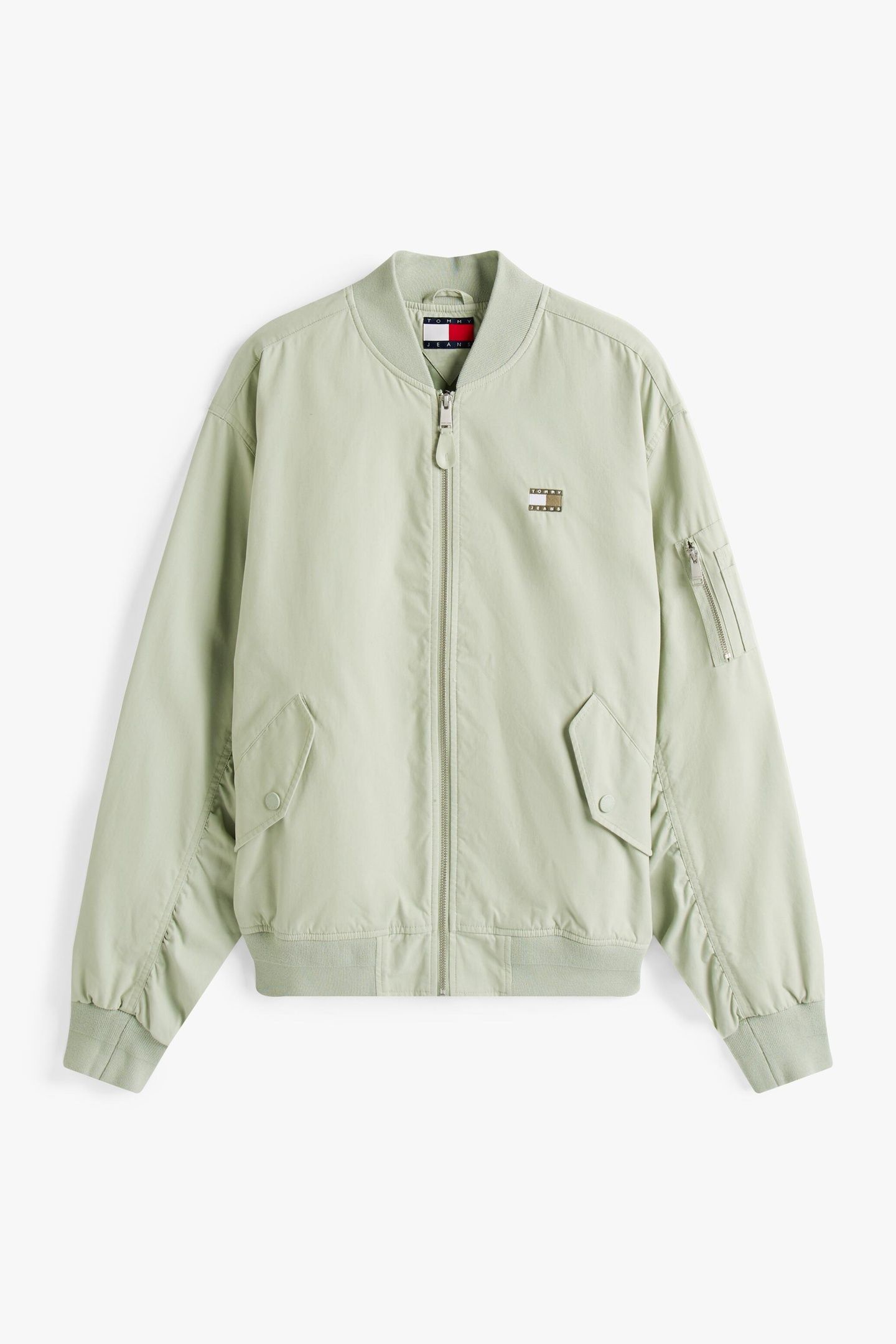 TJM COTTON BOMBER JACKET MISTY SAGE 4
