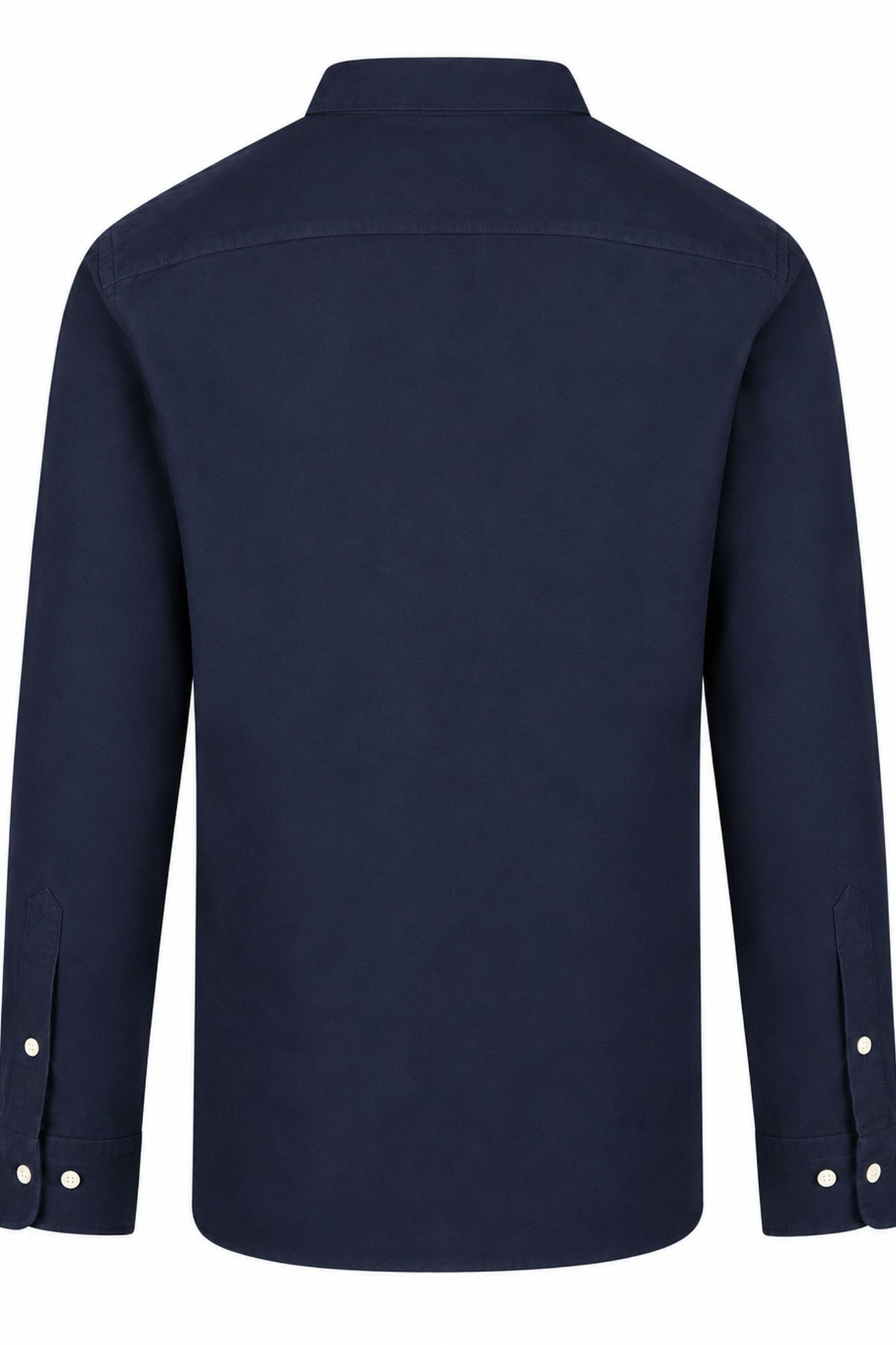 FLANNEL OXFORD SHIRT NAVY 2