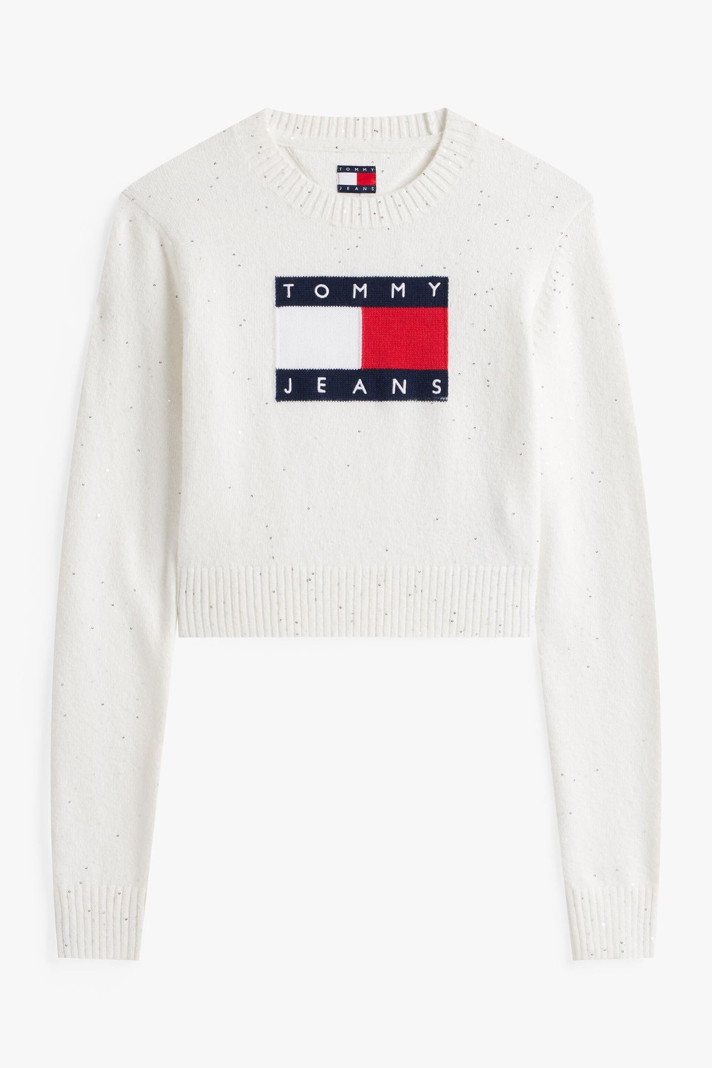 TJW SPARKLE FLAG SWEATER OFF WHITE 4