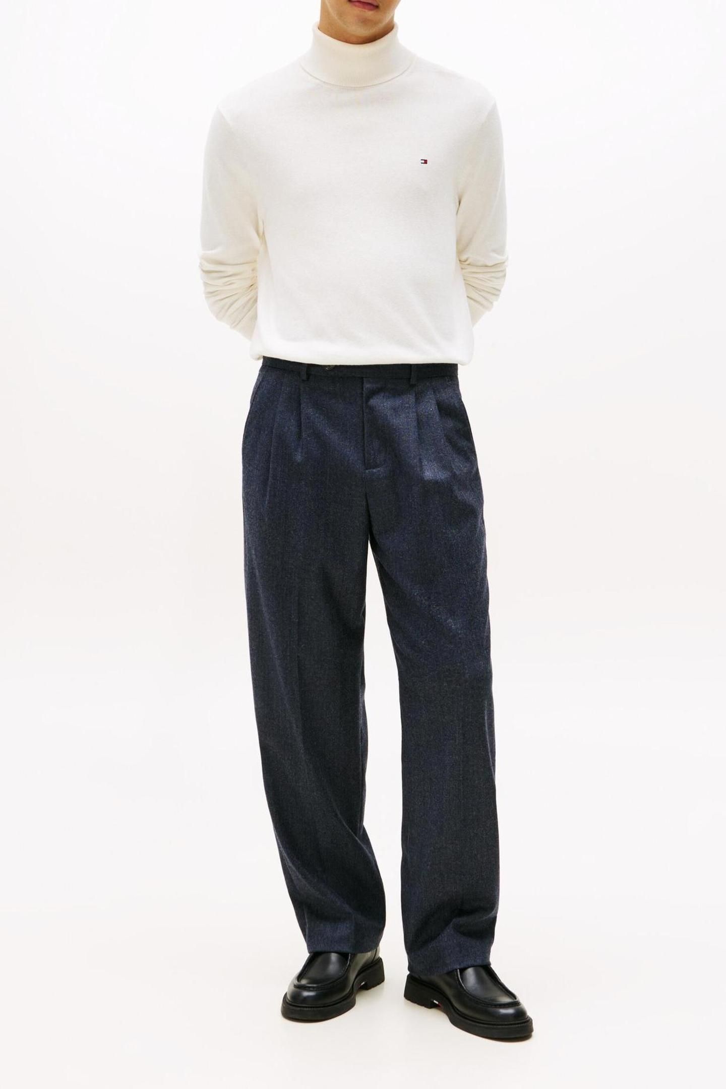 PIMA COTTON CASHMERE SWEATER IVORY PETAL 7