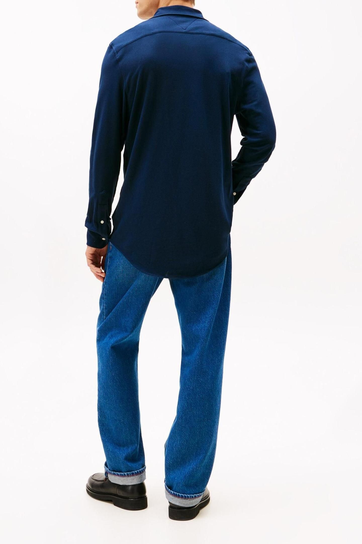 KNIT PIQUE FEATHERWEB DARK NIGHT NAVY 3