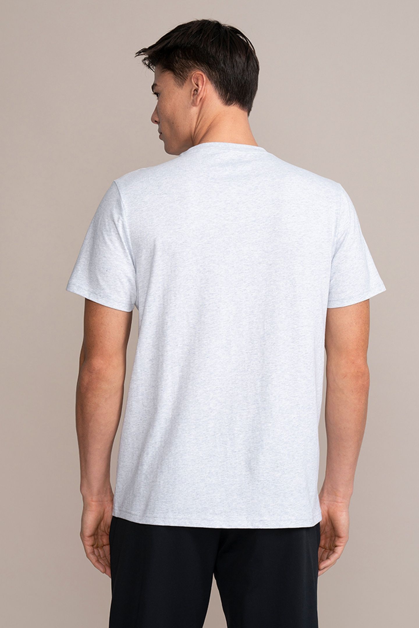 CLASSIC JOE CREW NECK TEE GREY 3