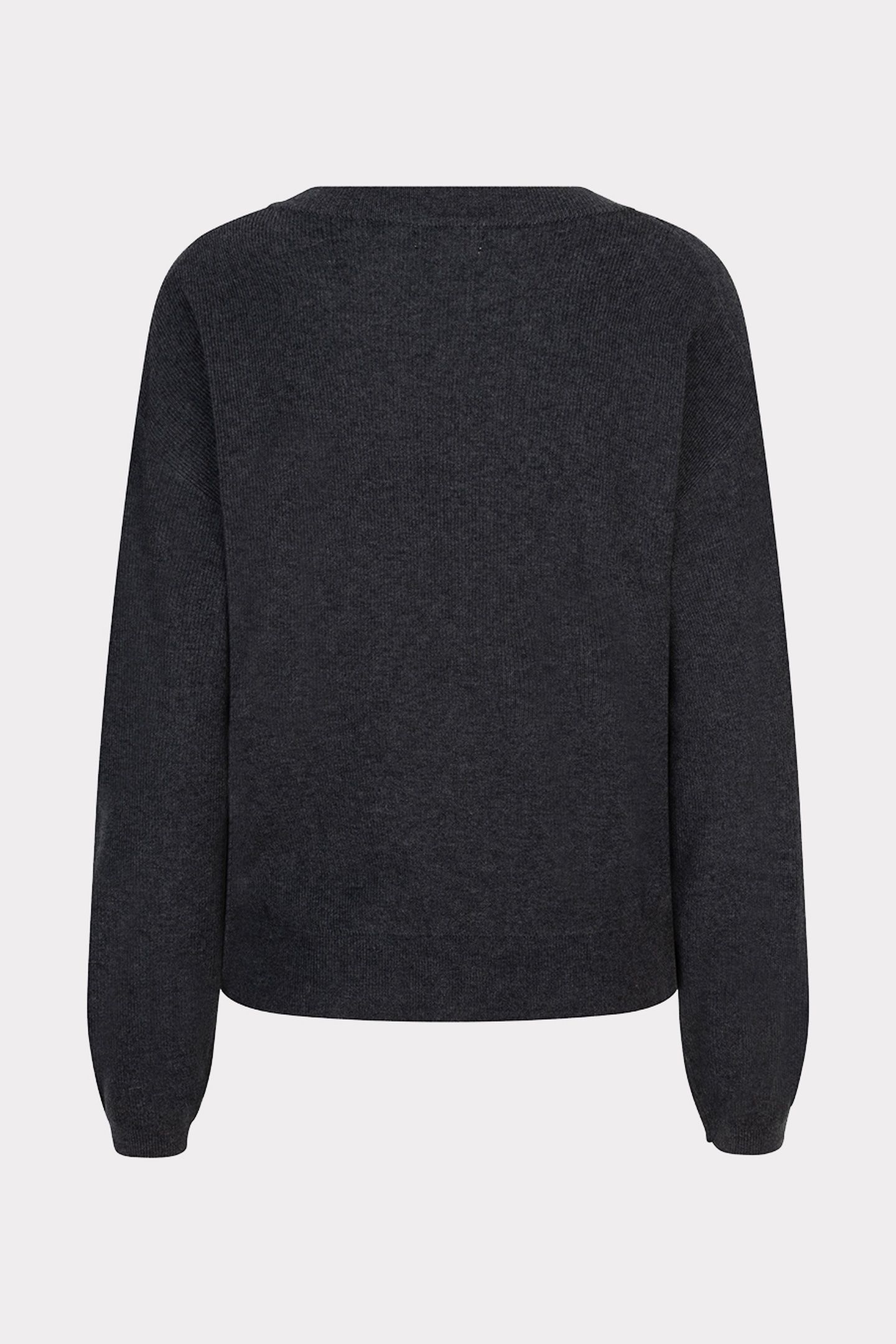 SWEATER L/SLVE TWIST ANTHRACITE 5