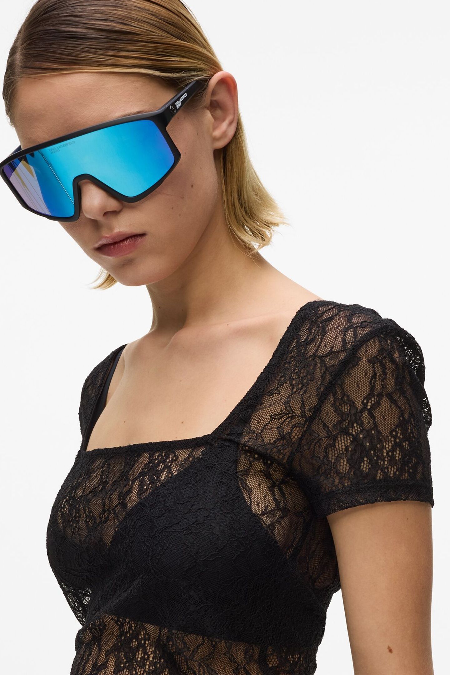 KLJ SS LACE TOP BLACK 6