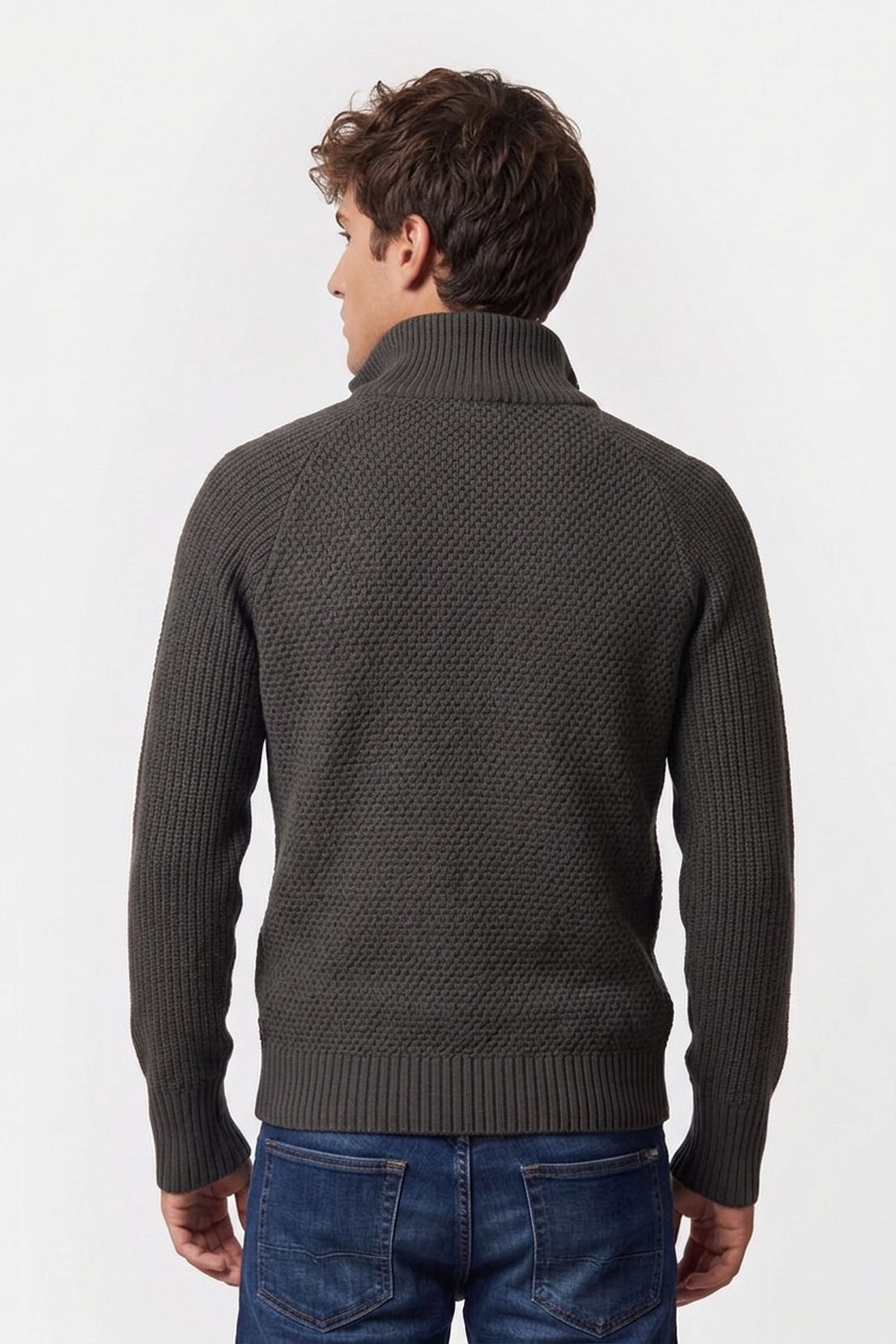 ULRIKEN JUMPER SOLID DARK GREY 2