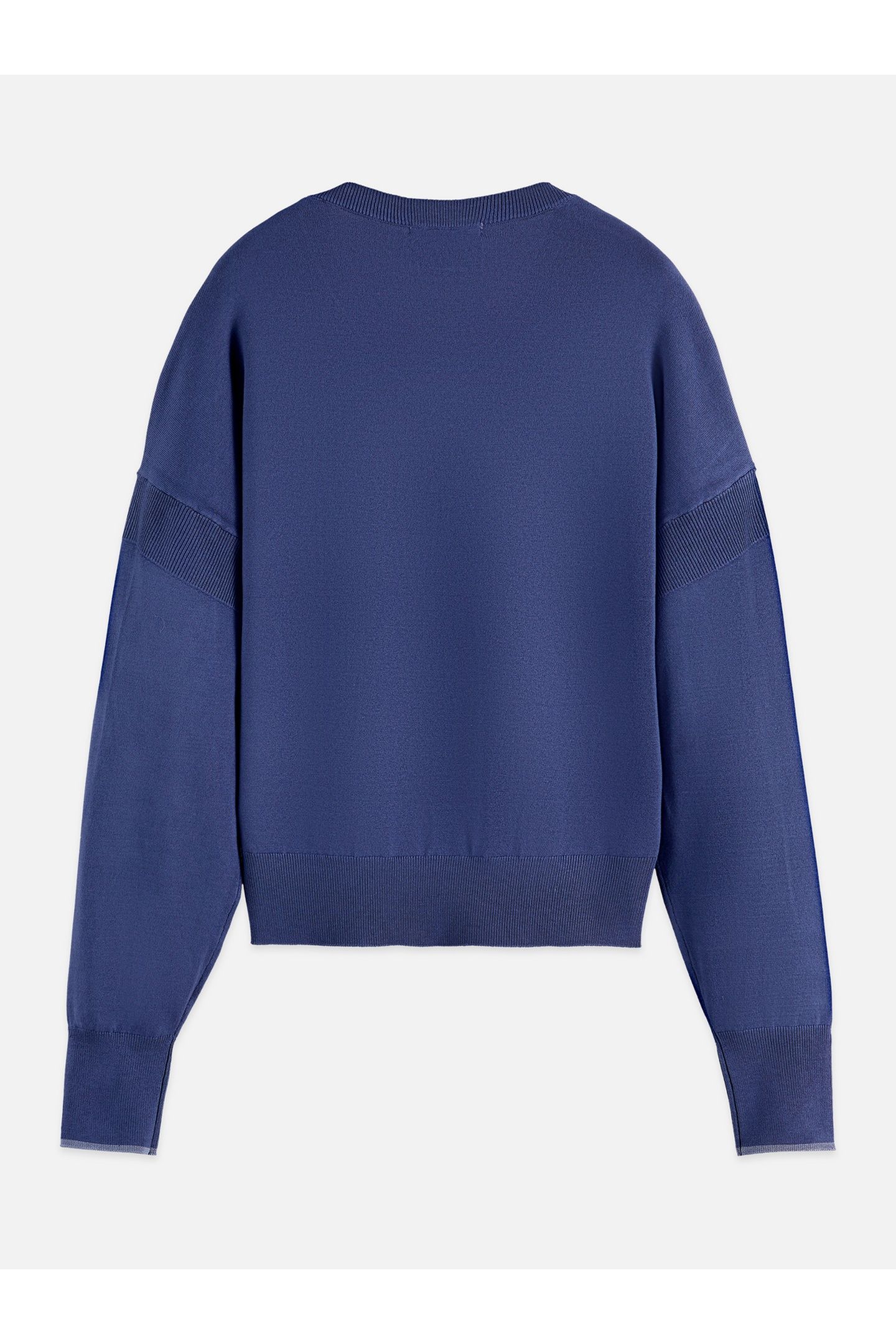 V-NECK RELAXED PULLOVER OCEANA 5