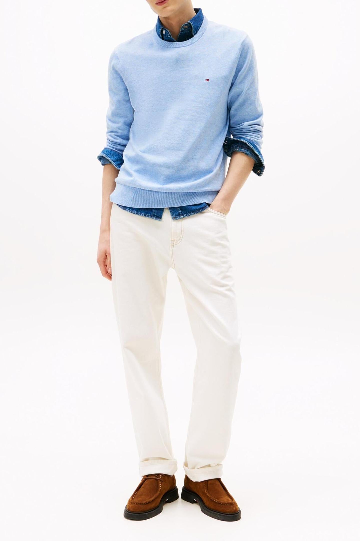 ESSENTIAL SSNL COTTON VESSEL BLUE HEATHER 7
