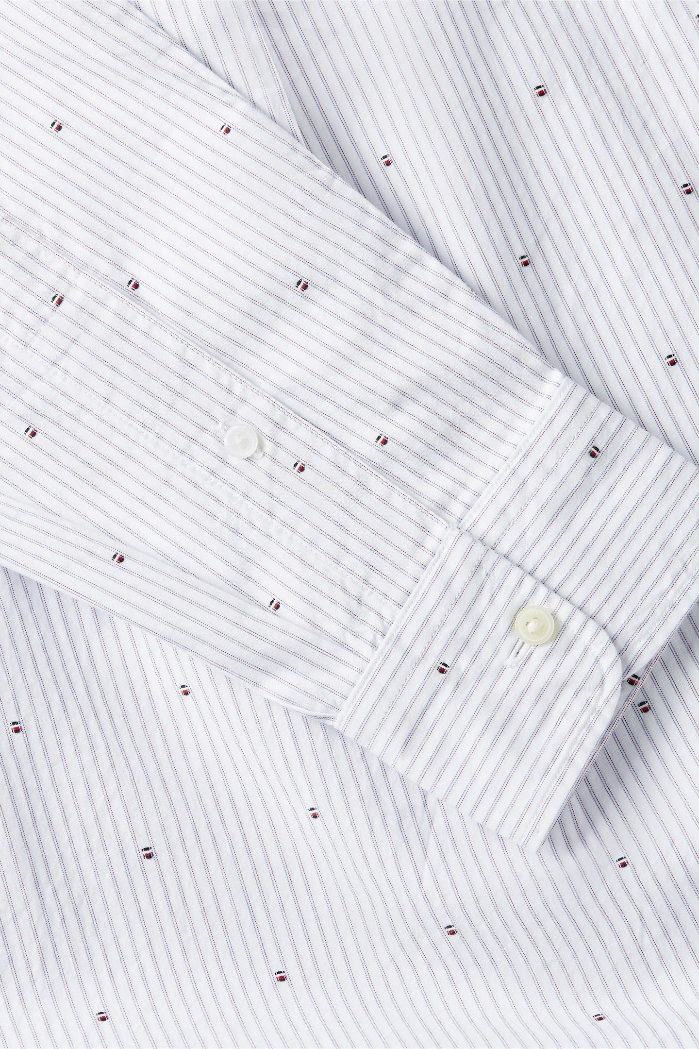FLEX POPLIN SHIRT SWEET BLUE/STRIPE 8