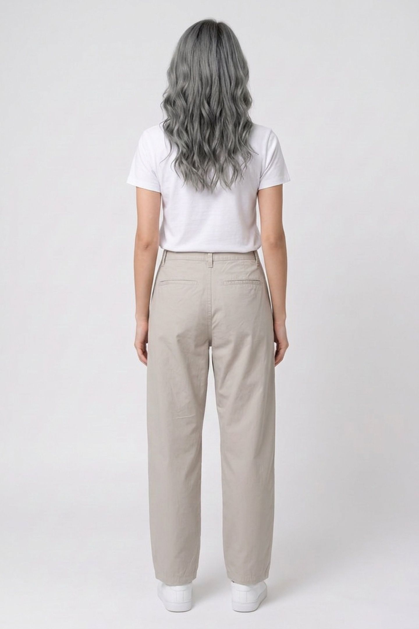 UNISEX CHINOS LAWRENCE LIGHT GREY 4