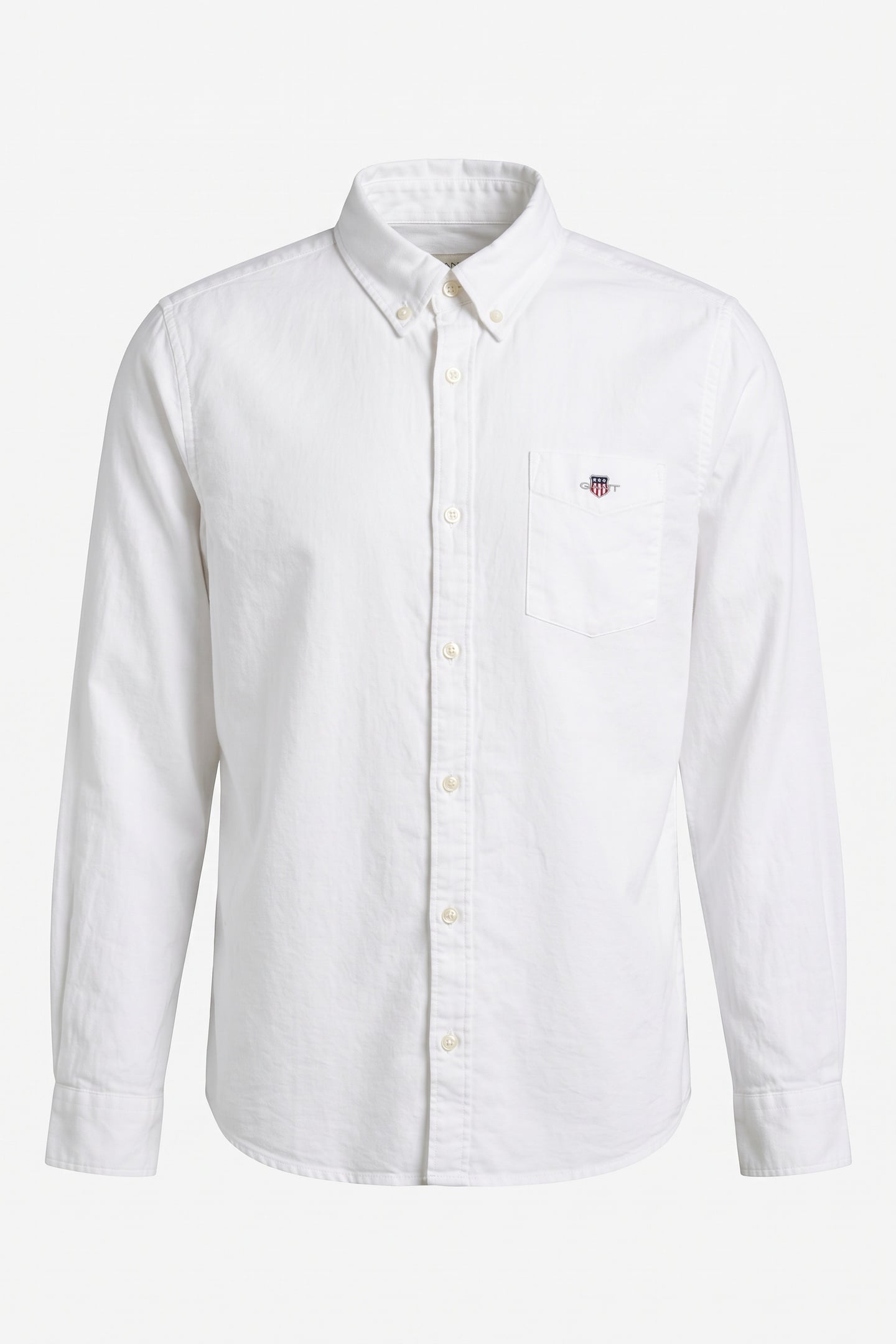 TEEN BOYS SHIELD LINEN BLEND SHIRT WHITE 2
