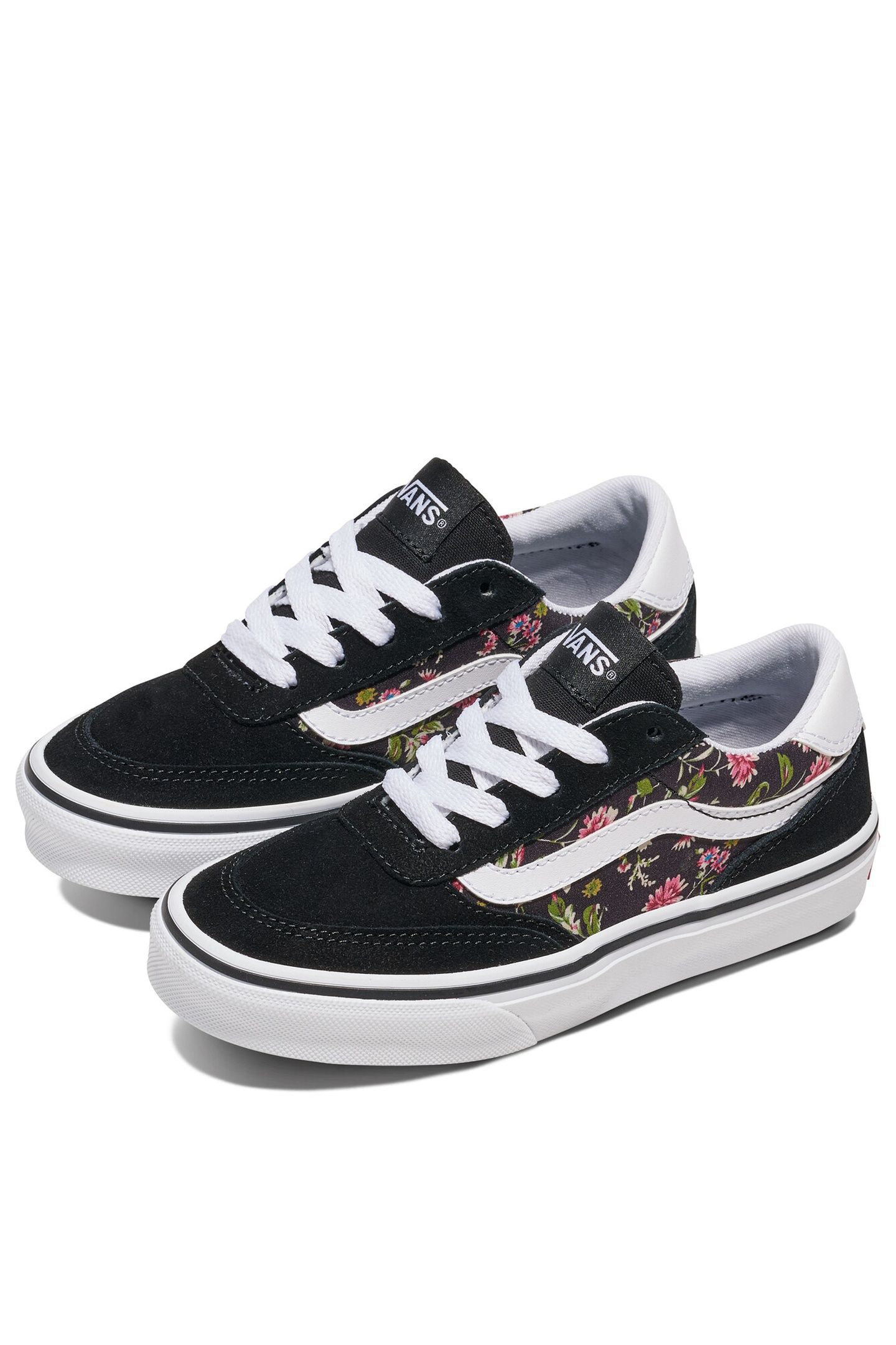 YOUTH UNISEX BROOKLYN LS DARK FLORAL BLACK 2