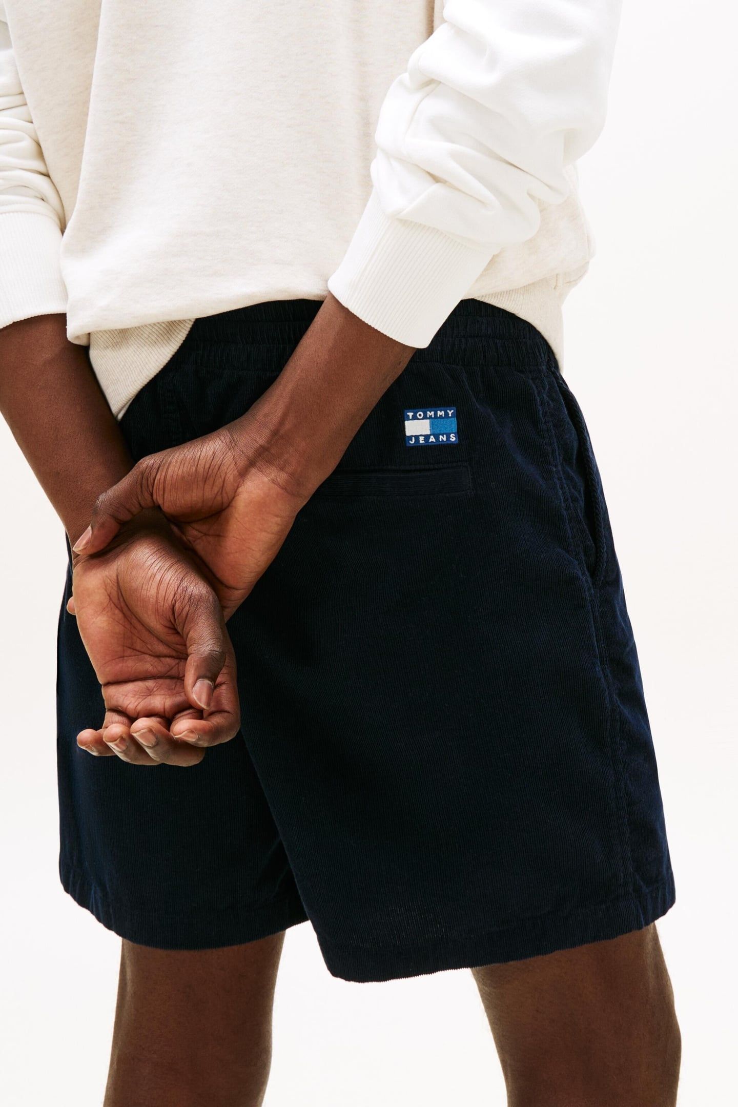 TJM LIGHT CORD SHORT DARK NIGHT NAVY 5