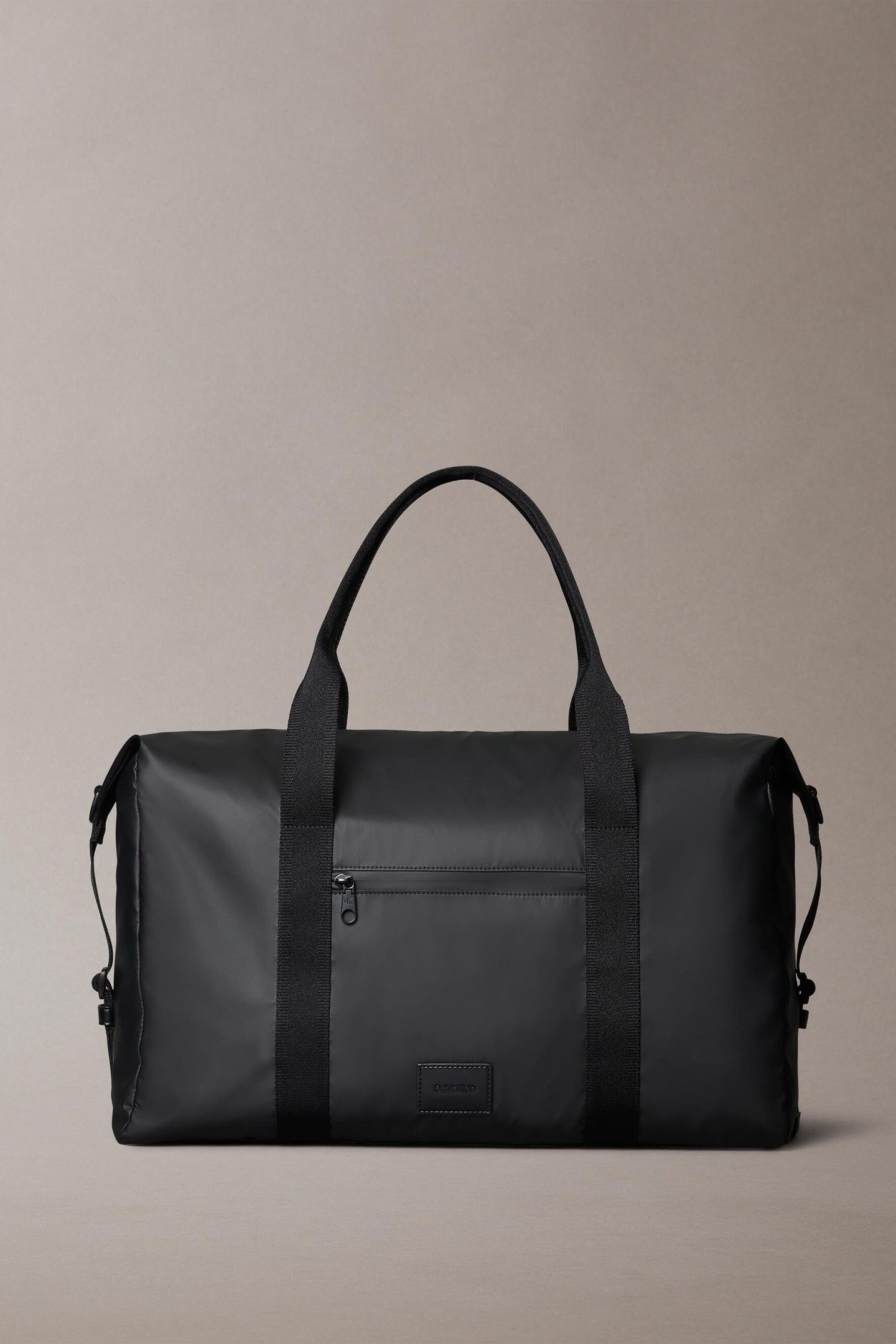 PUFFER UTILITY DUFFLE BAG BLACK 1