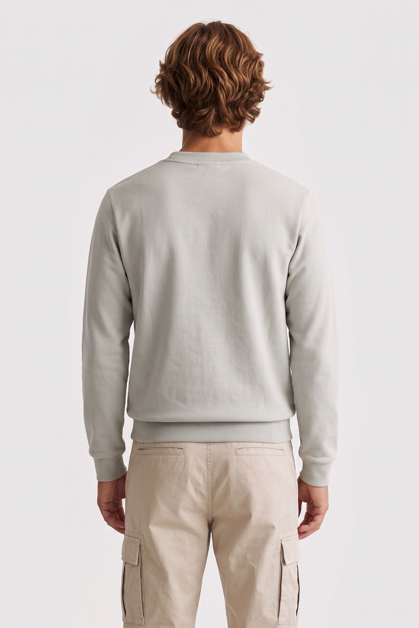 UNISEX SWEATSHIRT STANDARD RUE MADAME BLUE GREY/WHITE 3