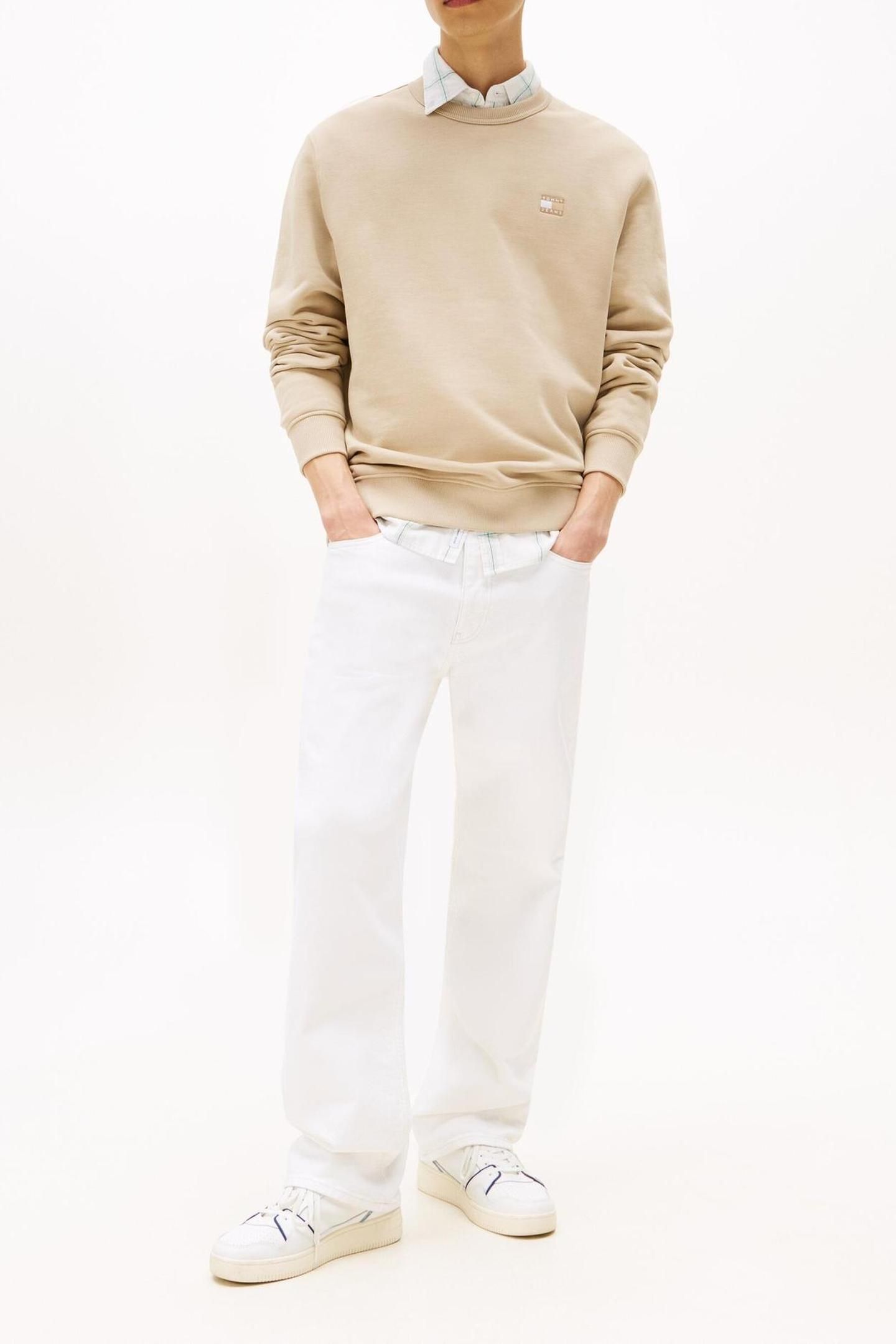 TJM REG BADGE CREW SILT TONAL 2