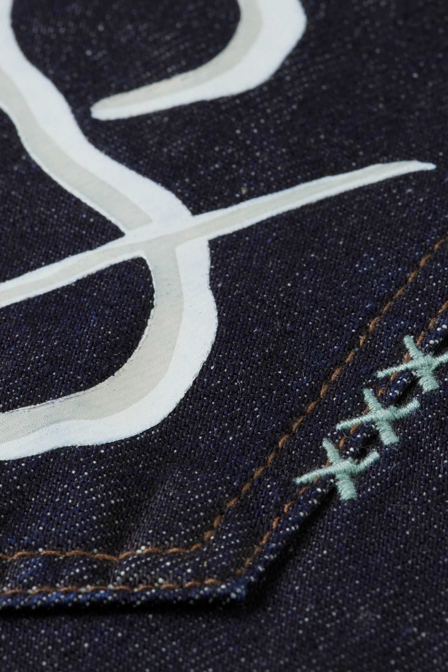 THE RIPPLE THE 40TH ANNIVERSARY STRAIGHT JEANS LUCKY CHARM 7
