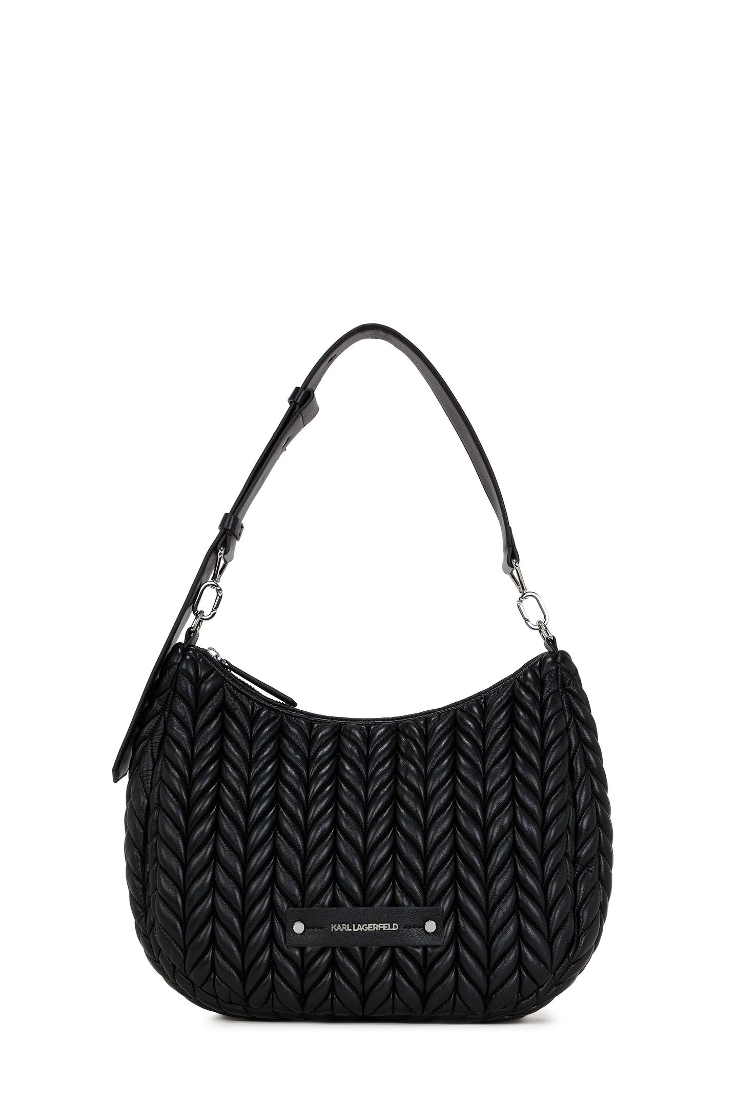 K/WEAVE HOBO BLACK-NICKEL 1