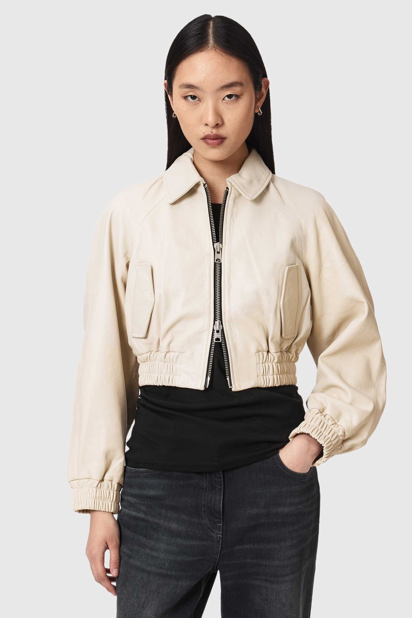 ANOUK BOMBER ANTIQUE WHITE 1