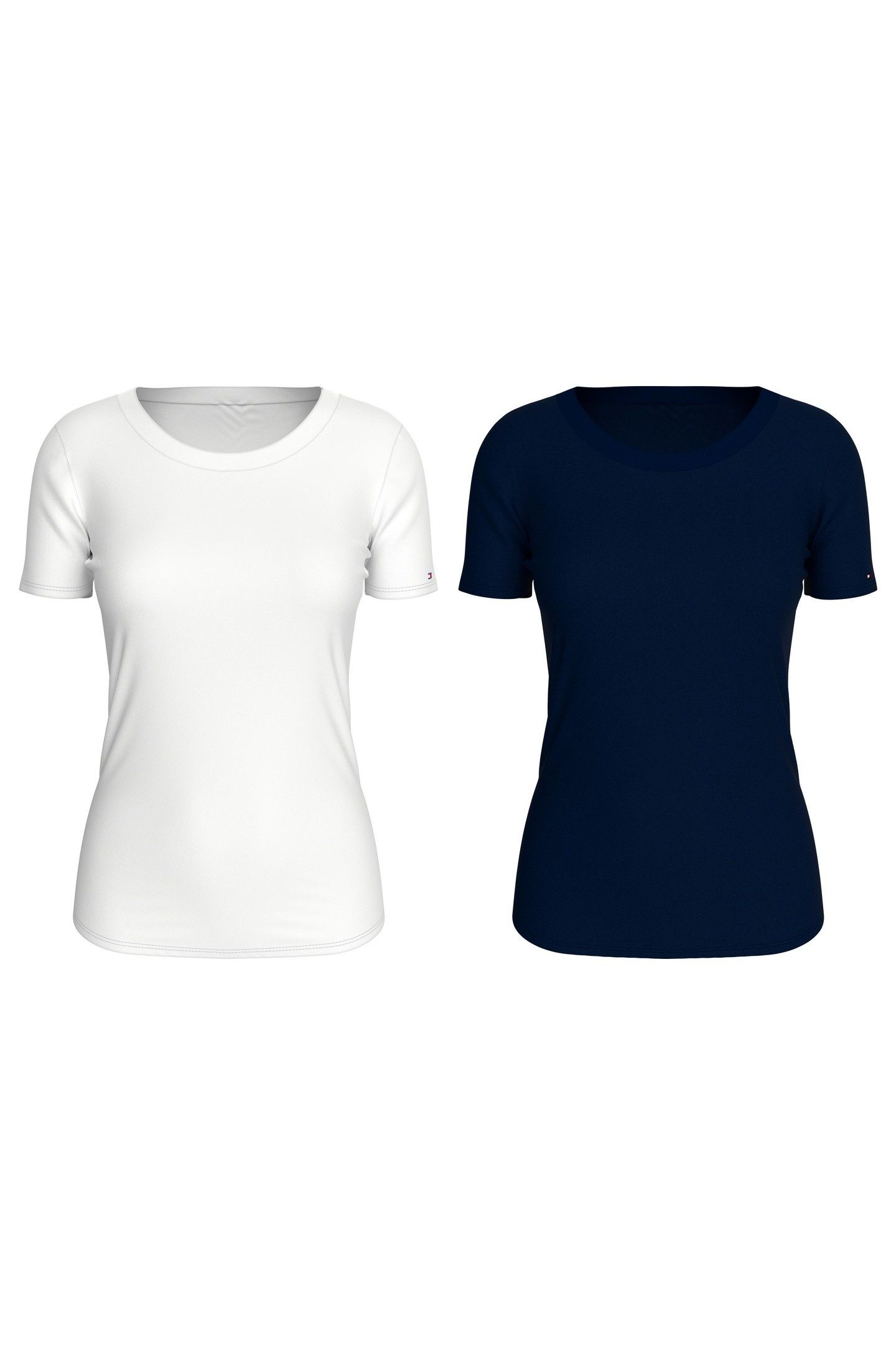 2-PACK T-SHIRT WHITE/DESERT SKY 1