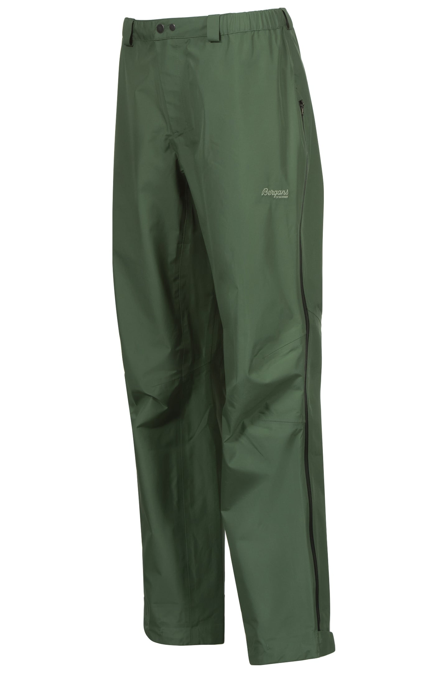 VANDRE LIGHT 3L SHELL ZIPPED PANTS DARK JADE GREEN 3