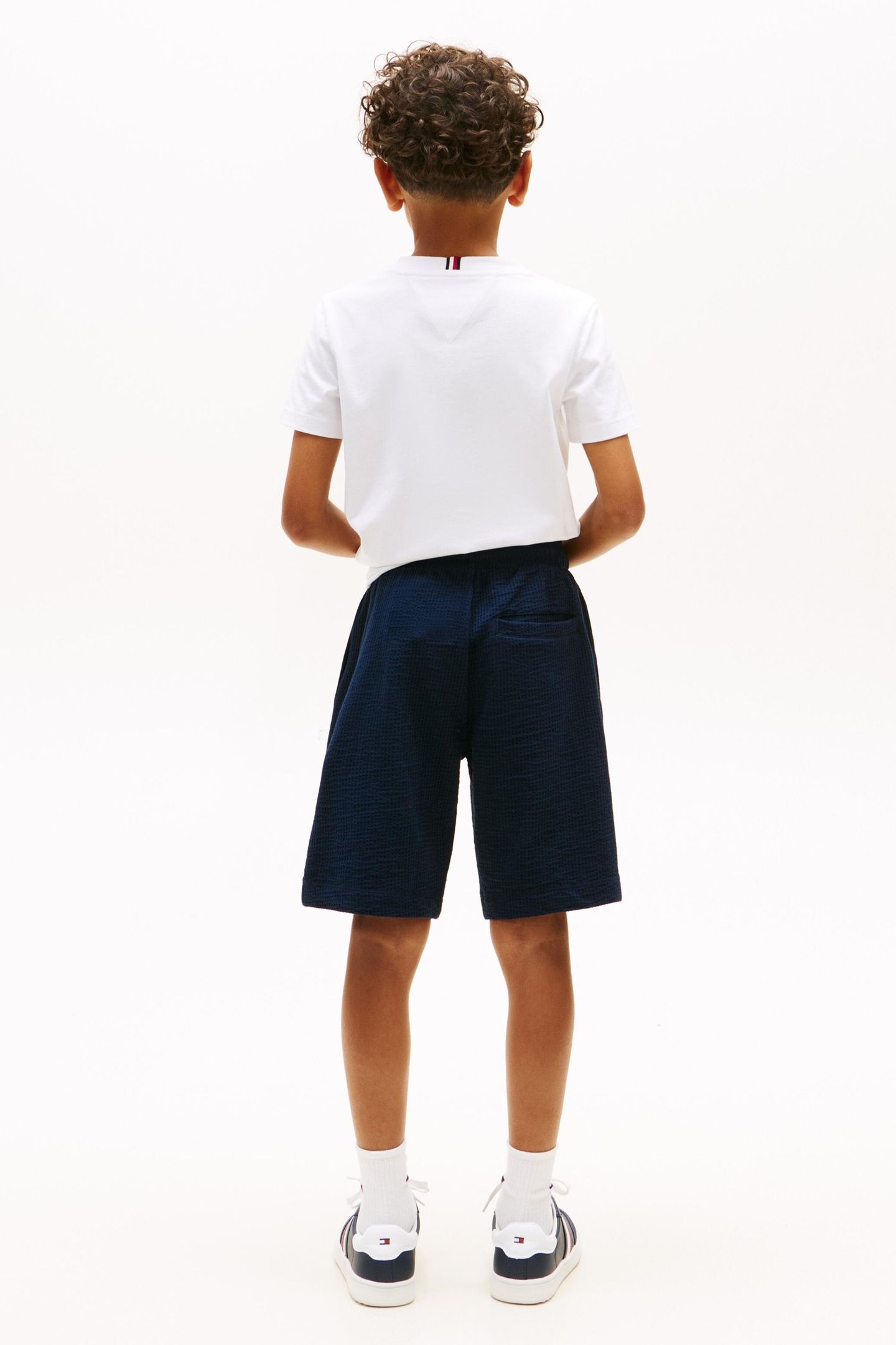 BOYS JERSEY SEERSUCKER SW DARK NIGHT NAVY 3