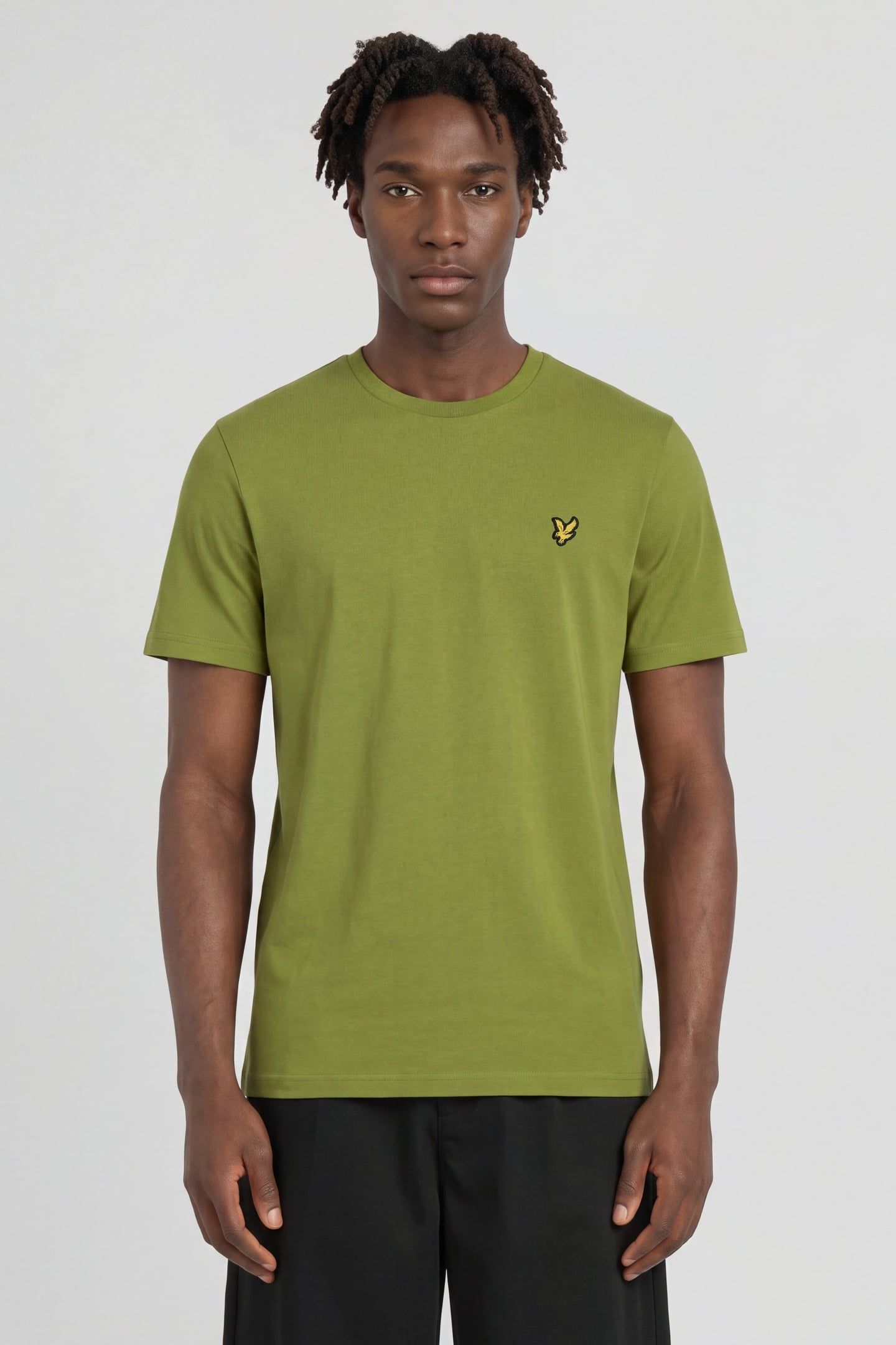 PLAIN T-SHIRT SHRUB GREEN 1