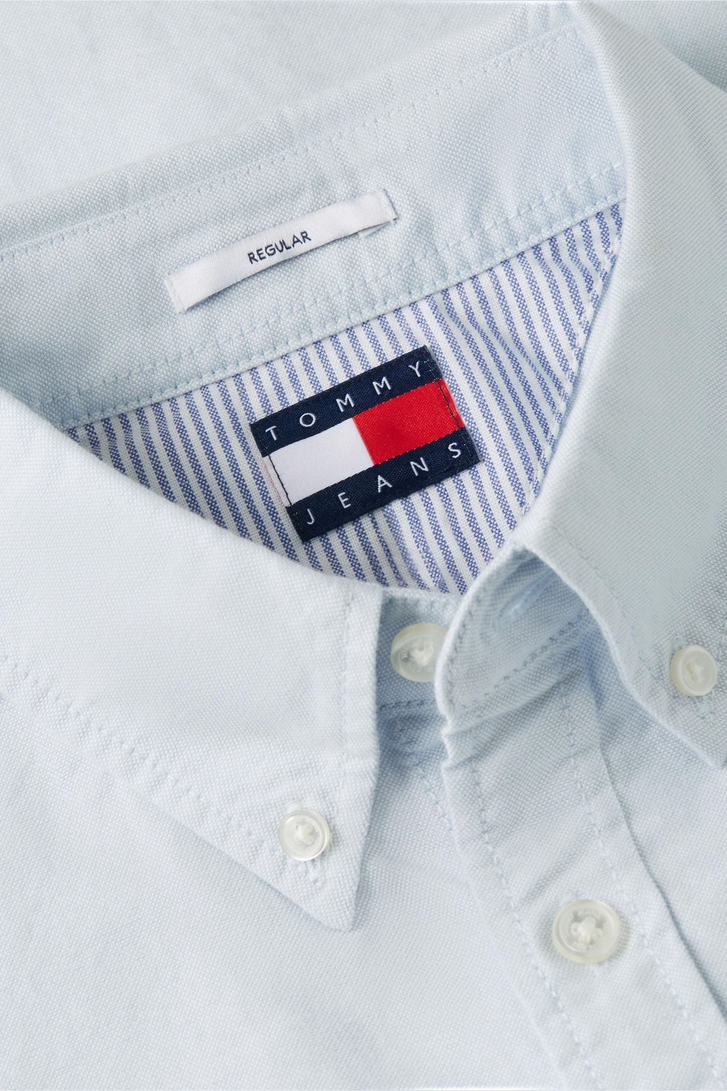 TJM REG OXFORD SHIRT SWEET BLUE 5