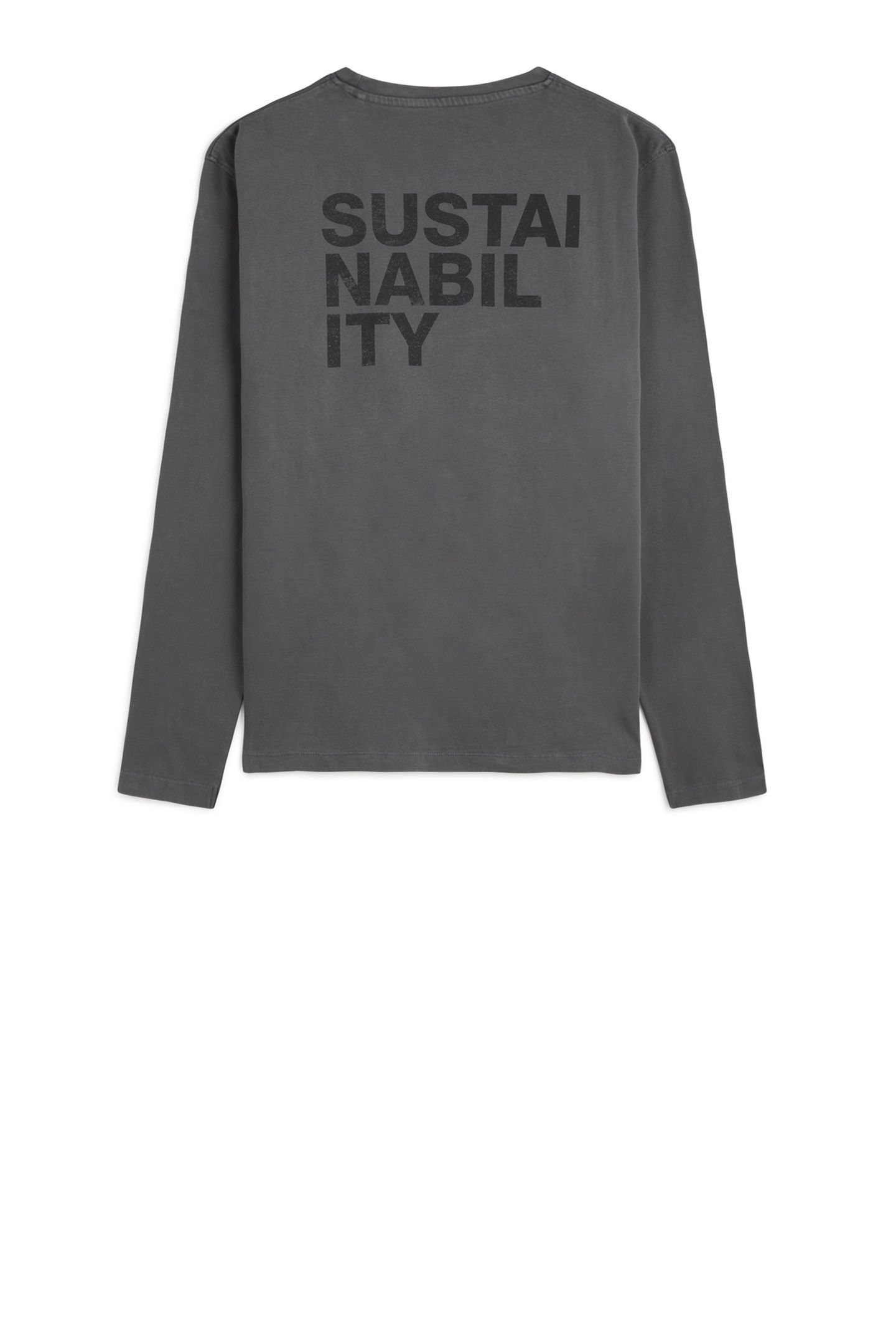 SUSTANOALF LONG SLEEVE T-SHIRT ASPHALT 5