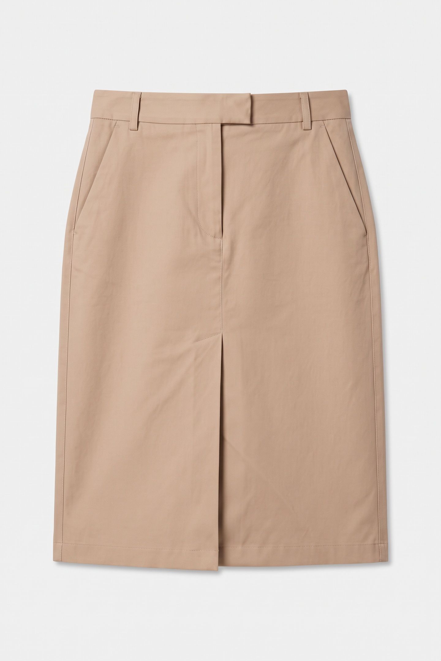 SKIRT STRAIGHT BEIGE 3