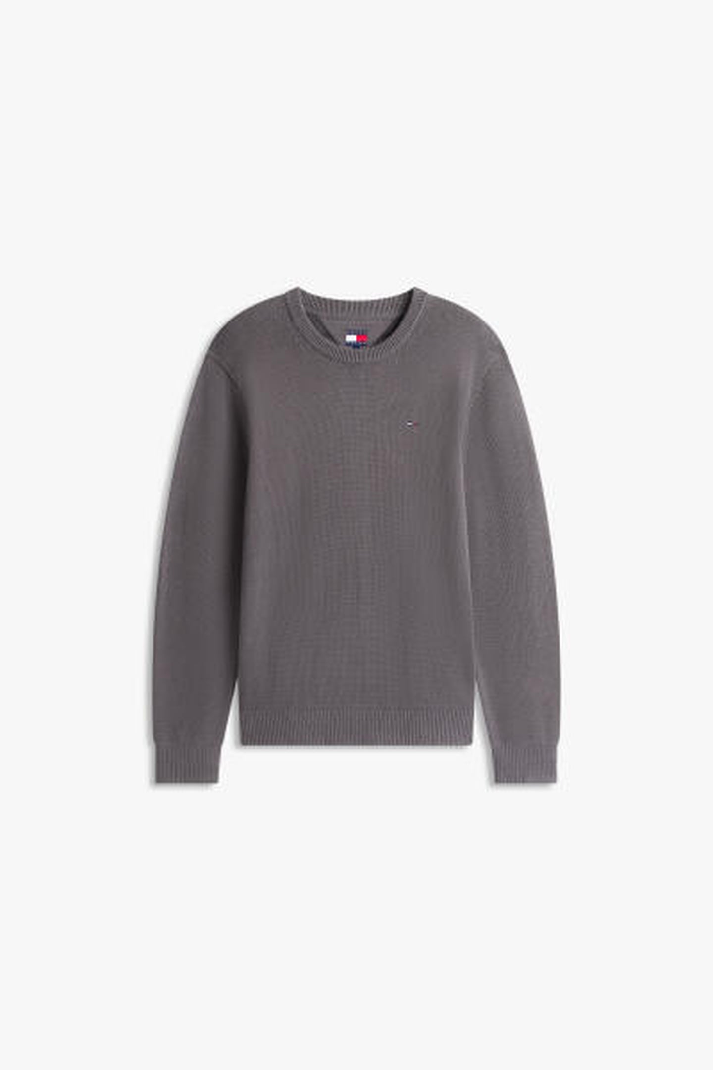 TJM SLIM ESSENTIAL SWEATER WASHED BLACK 5
