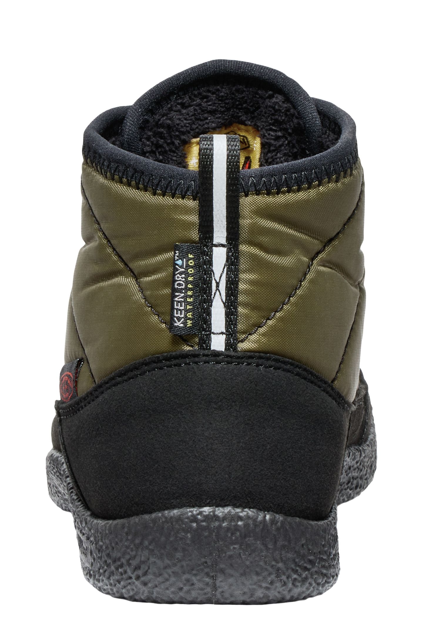 HOWSER II CHUKKA WP-Y DARK OLIVE/GOLD FLAME 5