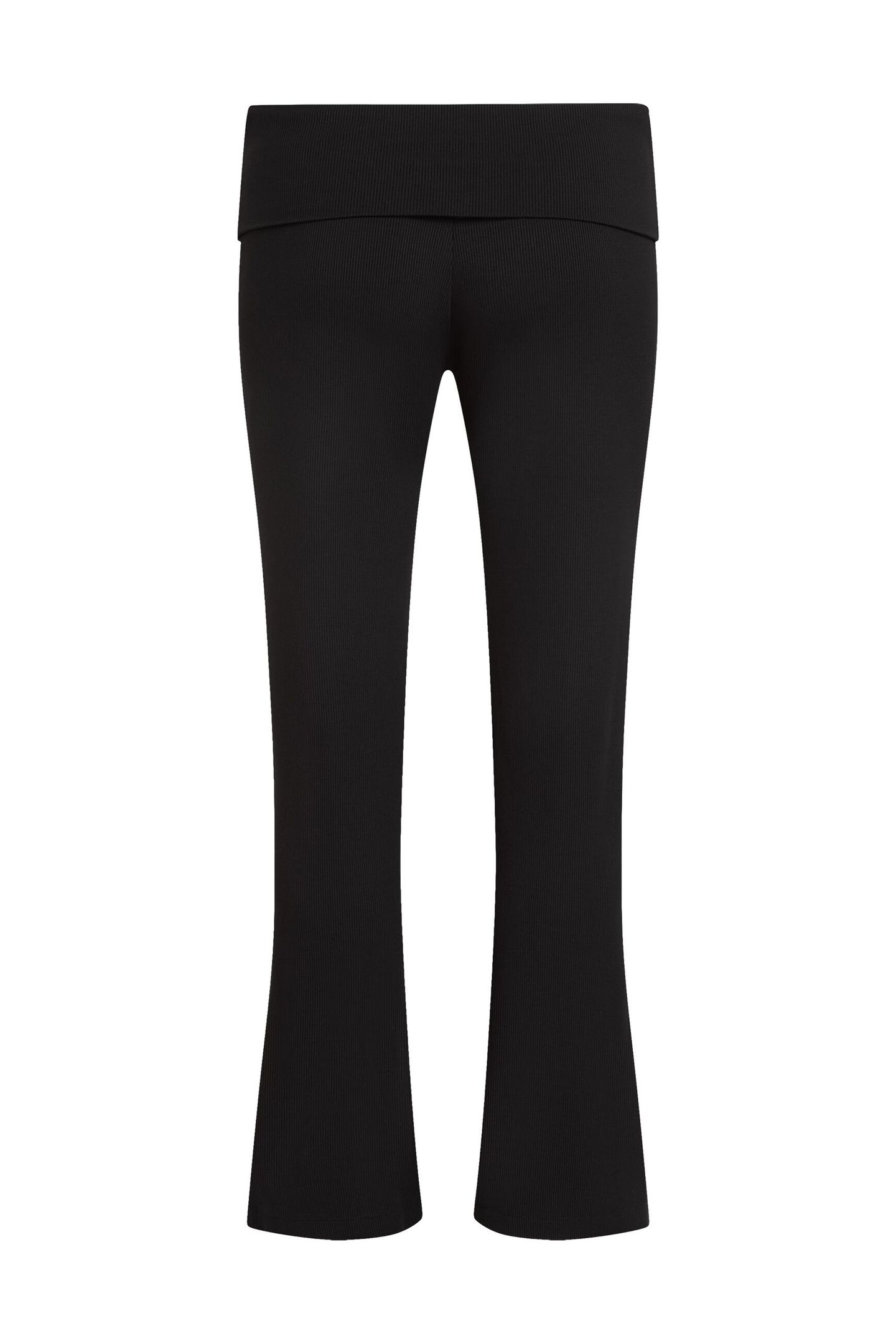 SIGNATURE LOUNGE FLARE PANTS BLACK 5