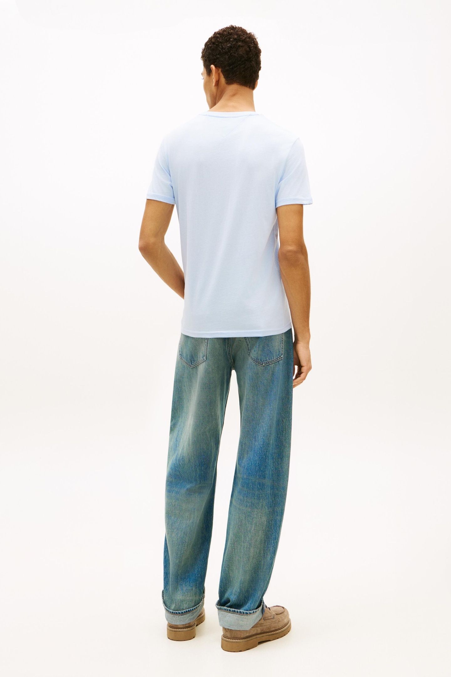 TJM XSLIM JASPE TEE SWEET BLUE 2