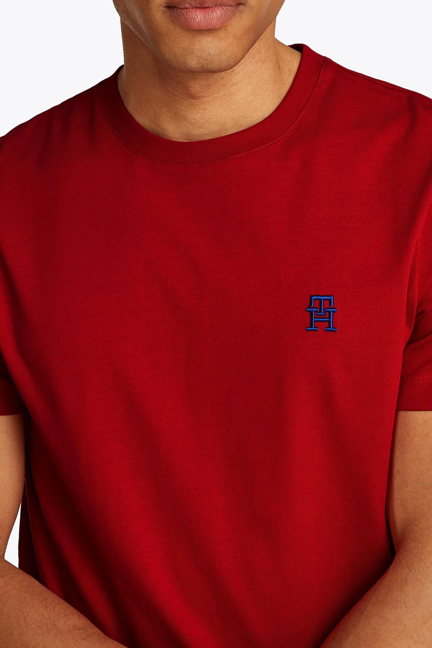 MONOGRAM IMD TEE MEDIUM RED 7