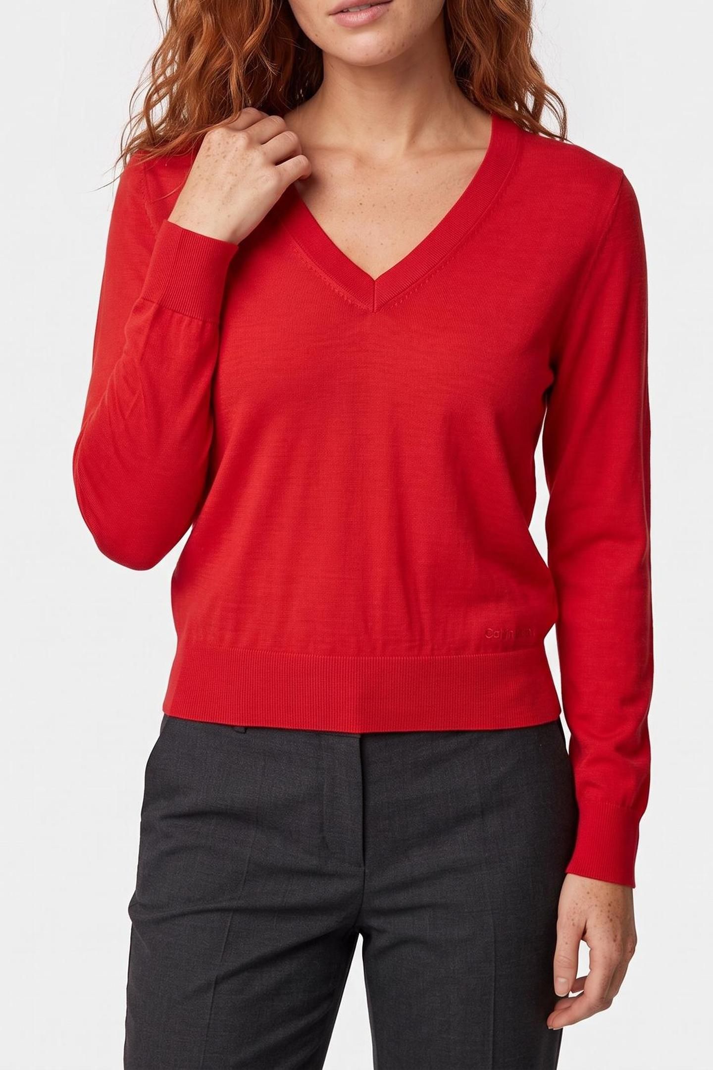 MERINO V NECK ADRENALINE RUSH 1