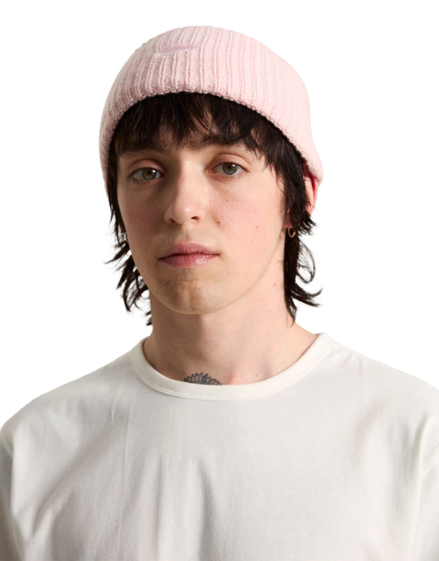 UNISEX DENSMORE WIDE CUFF BEANIE PALE PETAL 3
