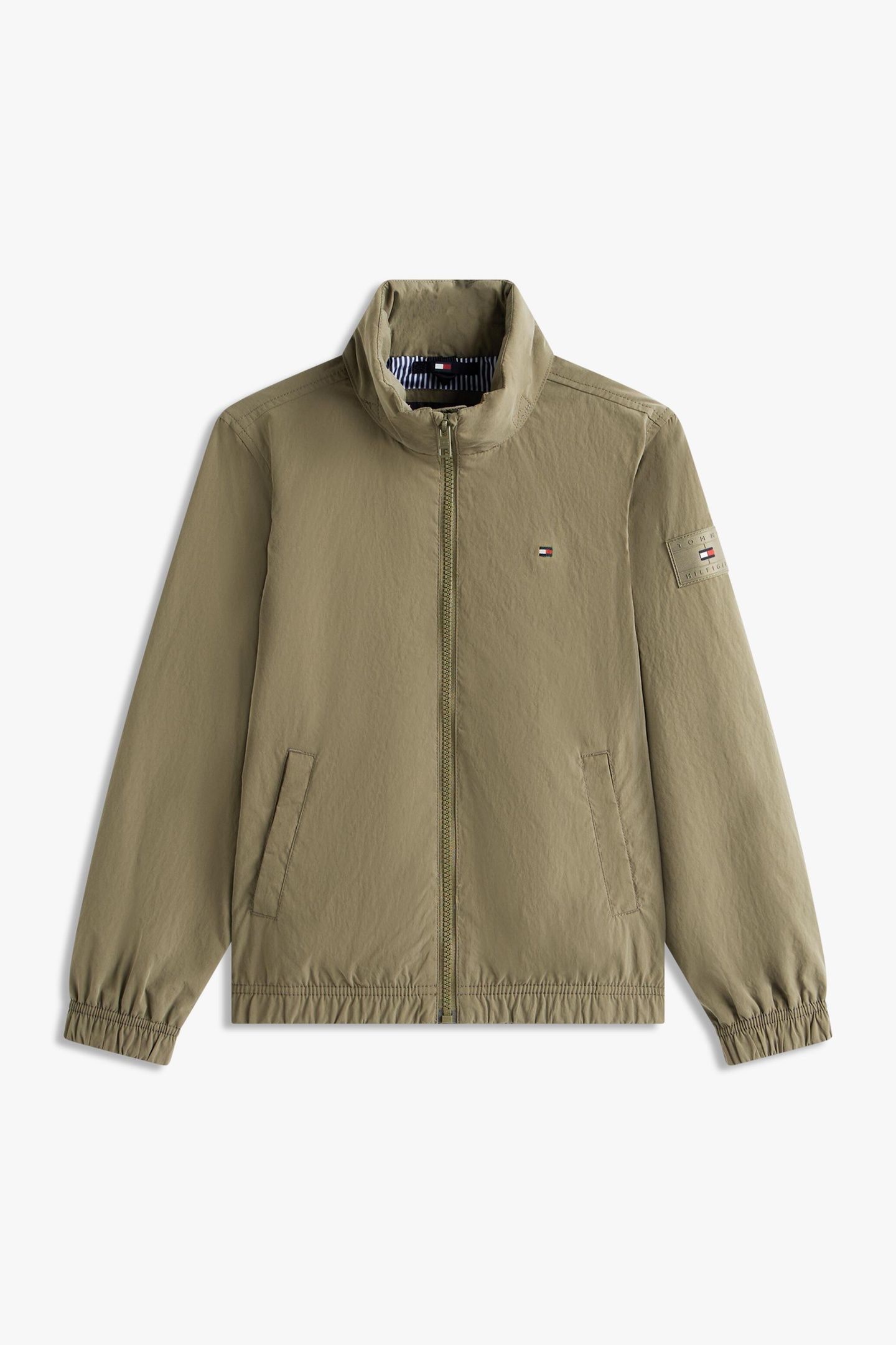 BOYS ESSENTIAL JACKET BATTLE GREEN 3