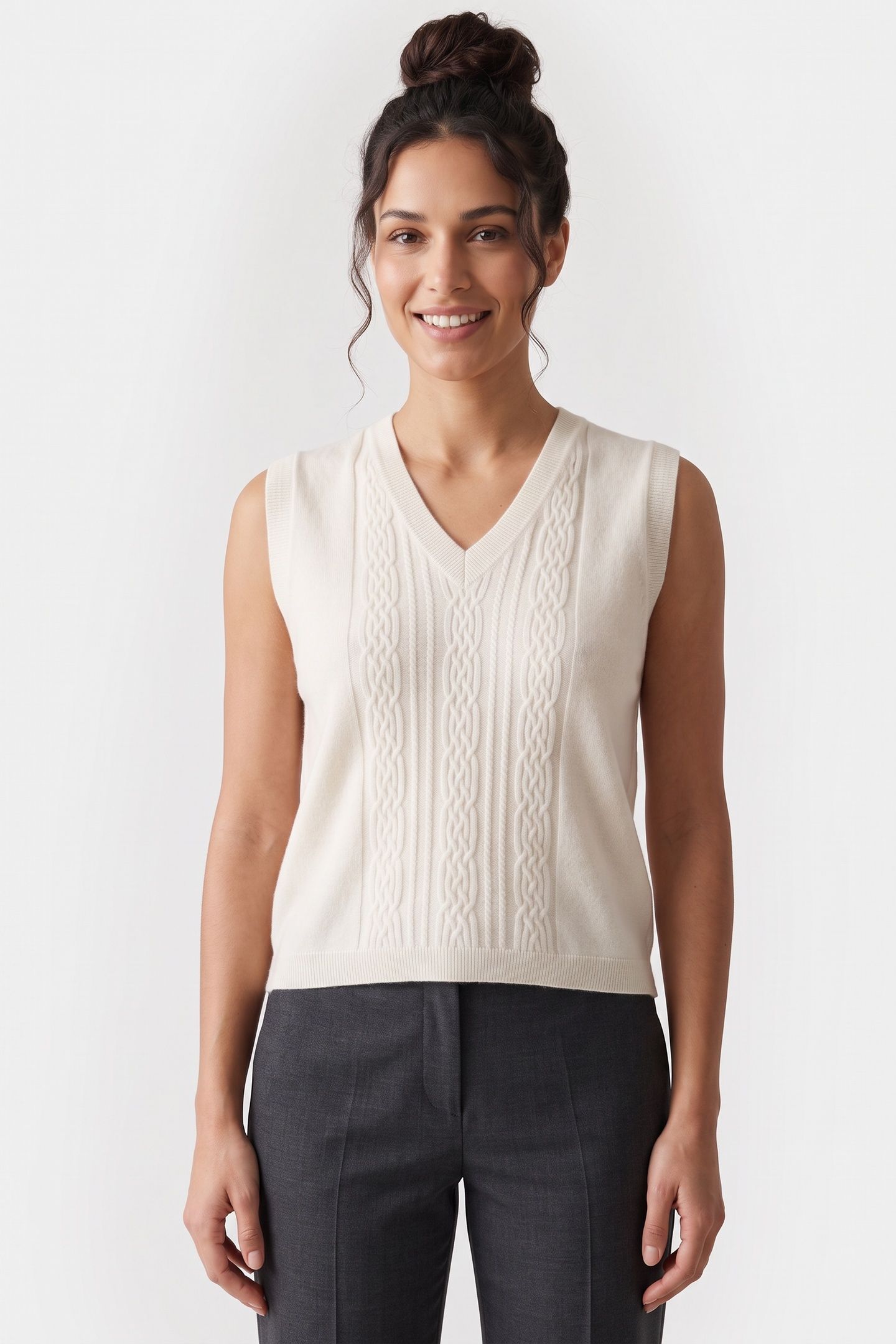 VEST COCO ECRU 2
