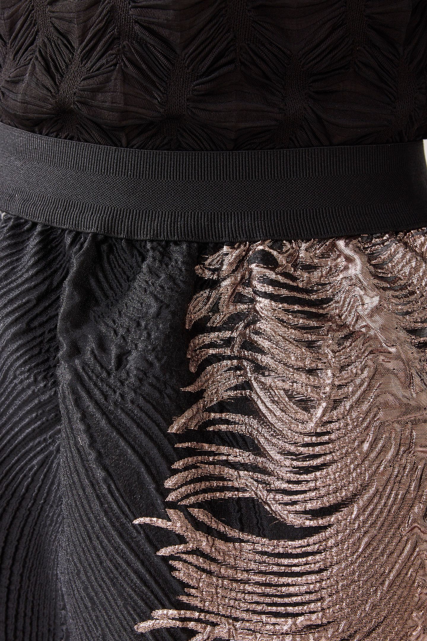 SKIRT LEAVES JACQUARD PRINTS 4
