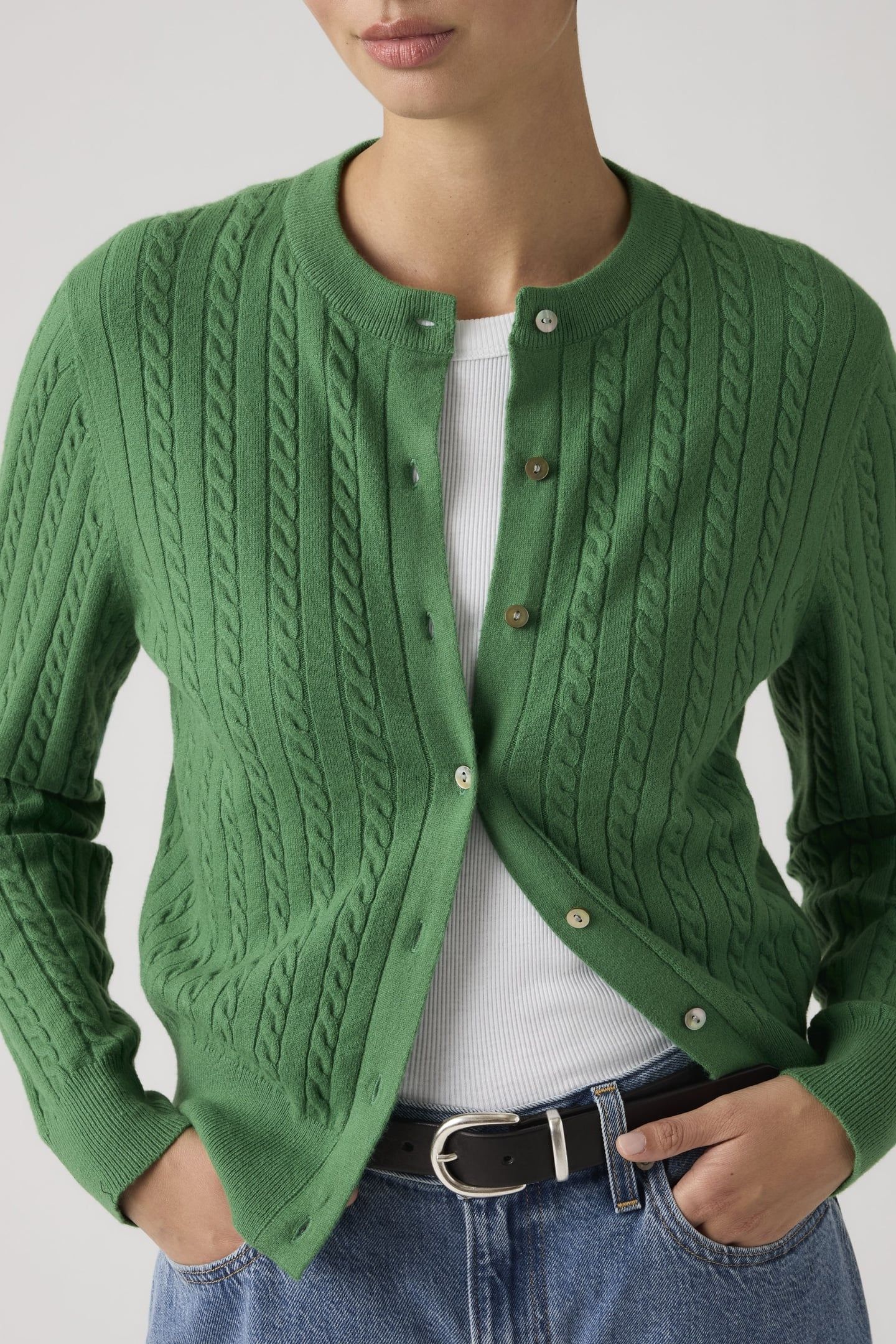SUPERSOFT CREWNECK CARDIGAN 4