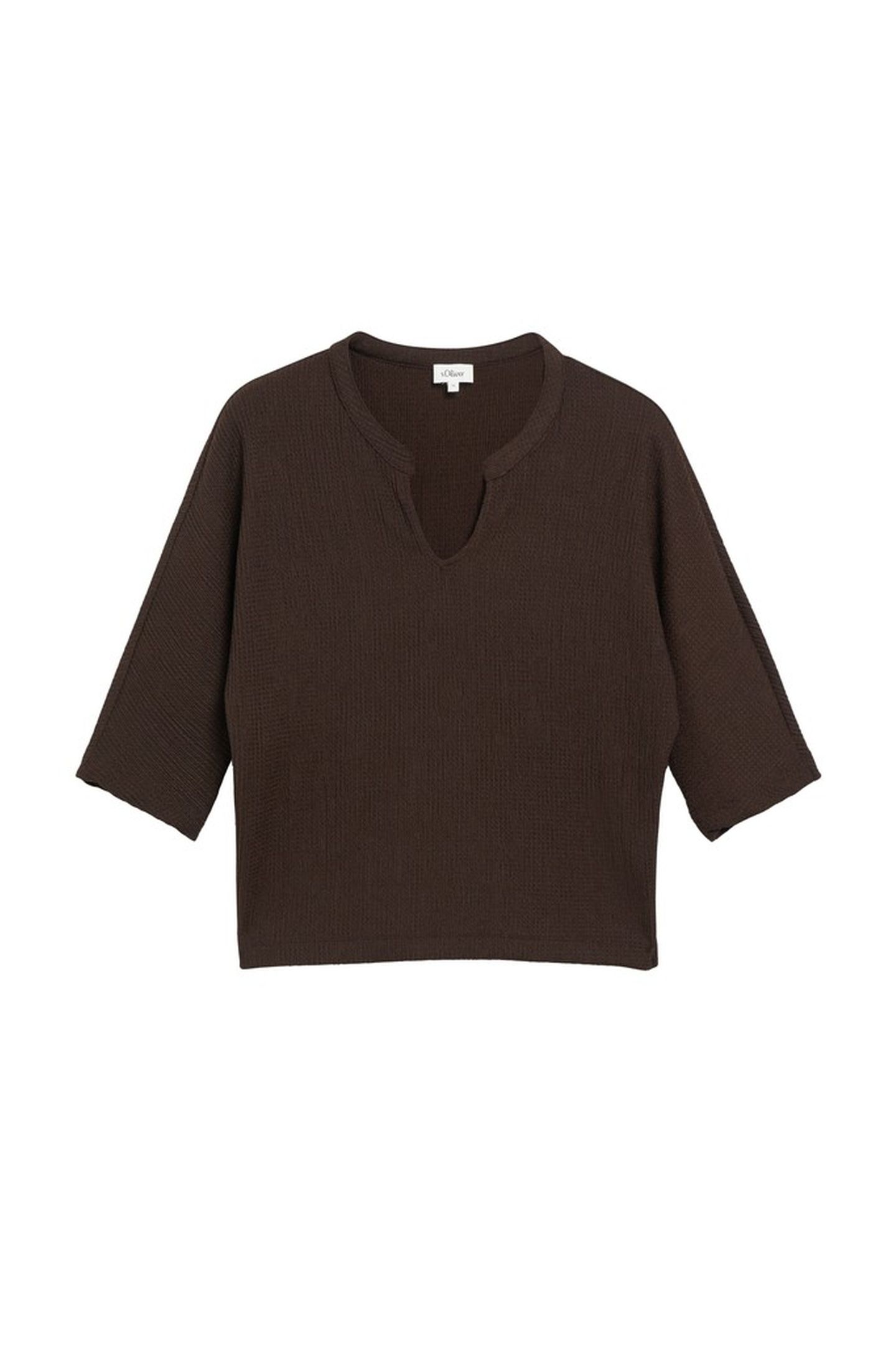 S.OLIVER T-SHIRTS BROWN 4