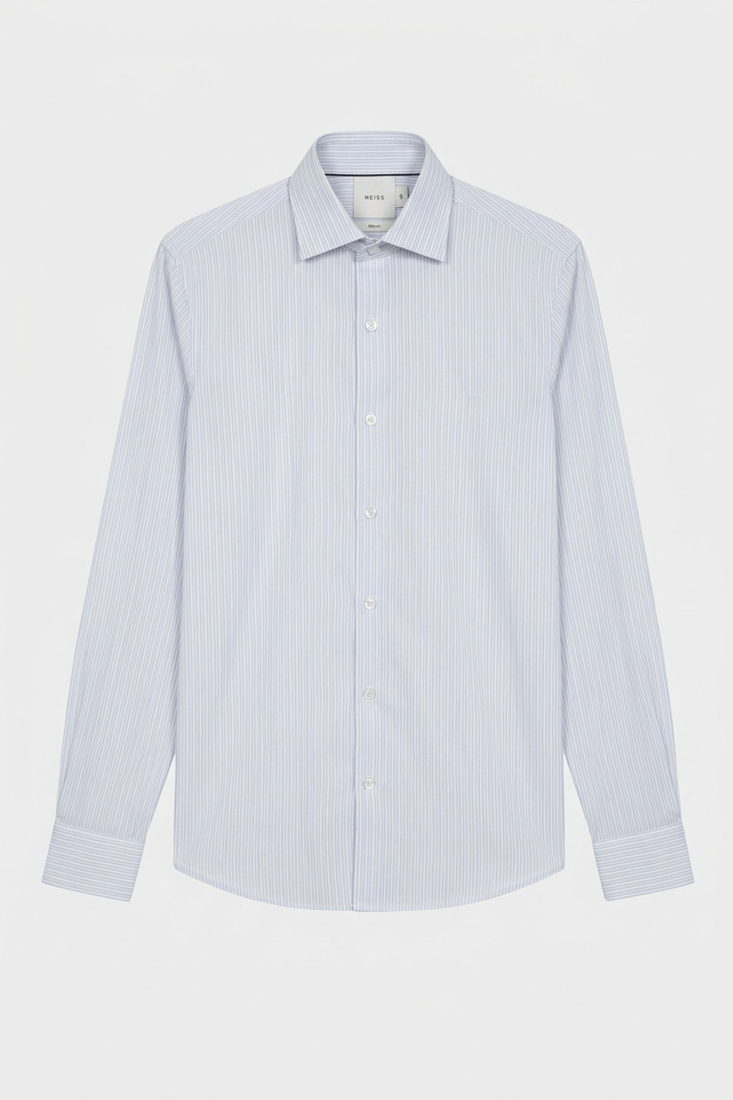 SLIM STR COLLAR SHIRT BLUE MULTI 3