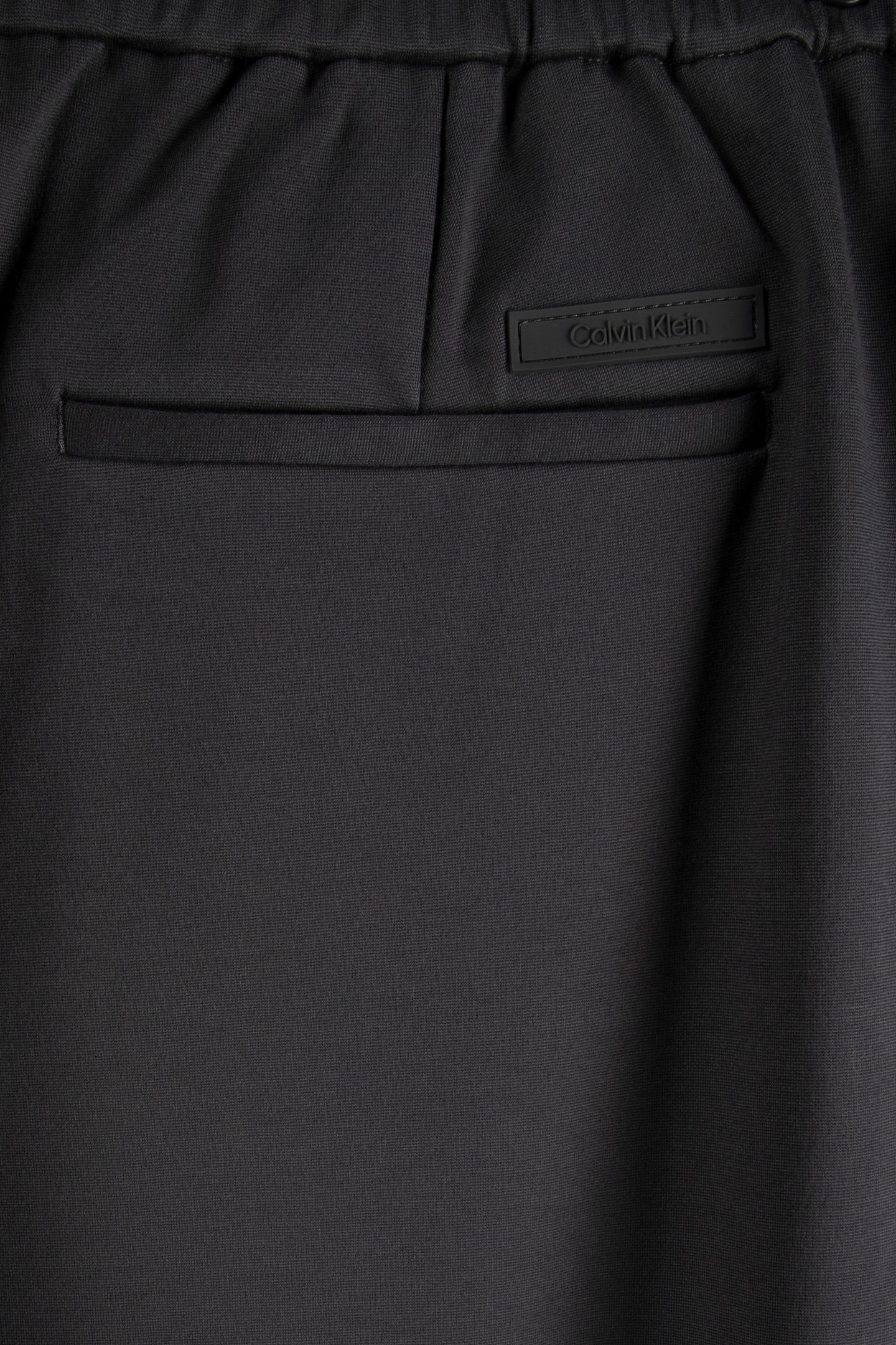 SLIM TAPERED KNIT PANTS DARK GREY 5