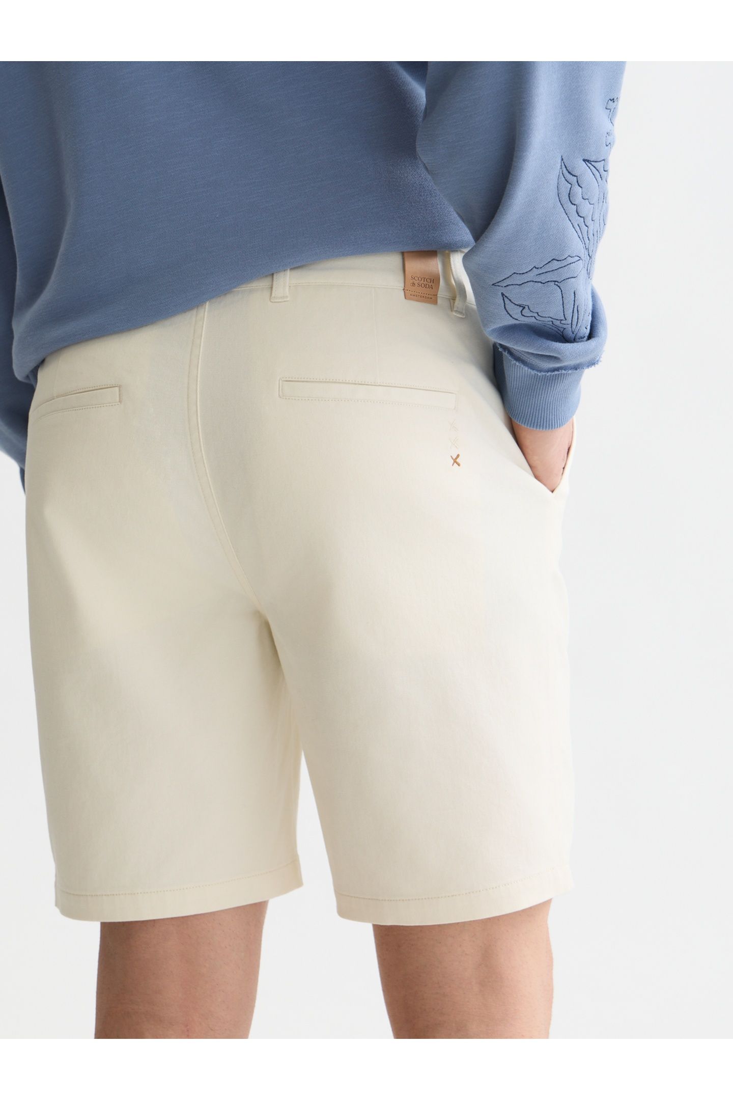 SEASONAL CORE STUART COTTON TWILL REGULAR-FIT SHORTS LIGHT B 6