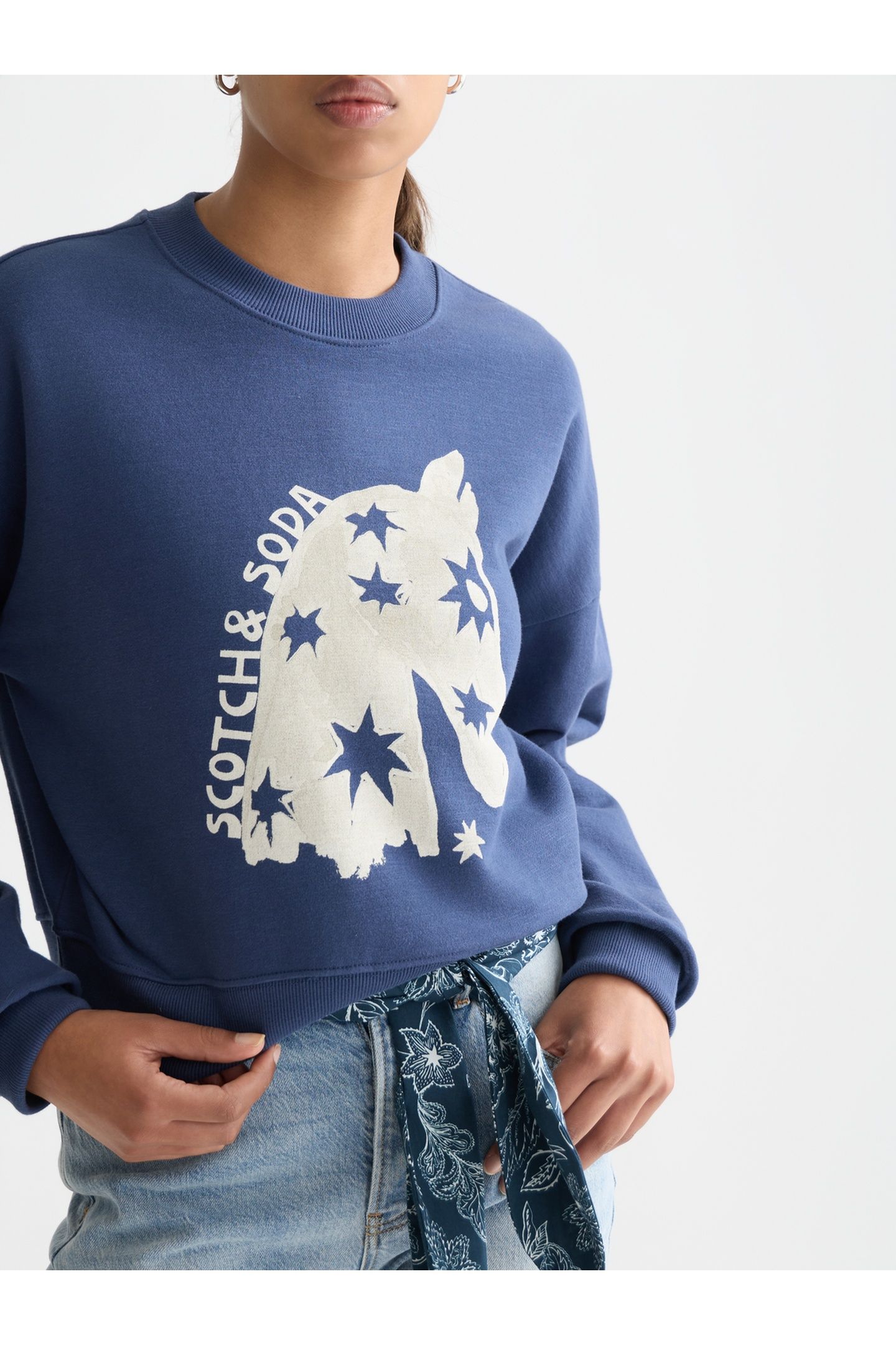 ARTWORK RELAXED-FIT SWEATSHIRT OCEANA 6
